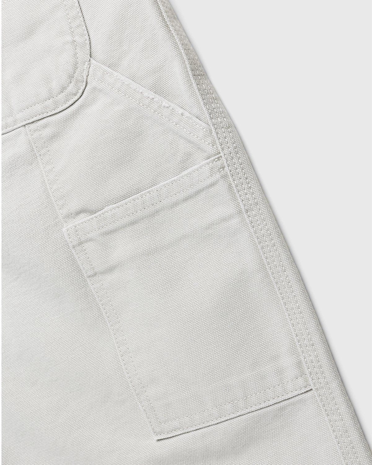 Carhartt WIP – Single Knee Pant Aged Canvas Grey - Pants - Grey - Image 4