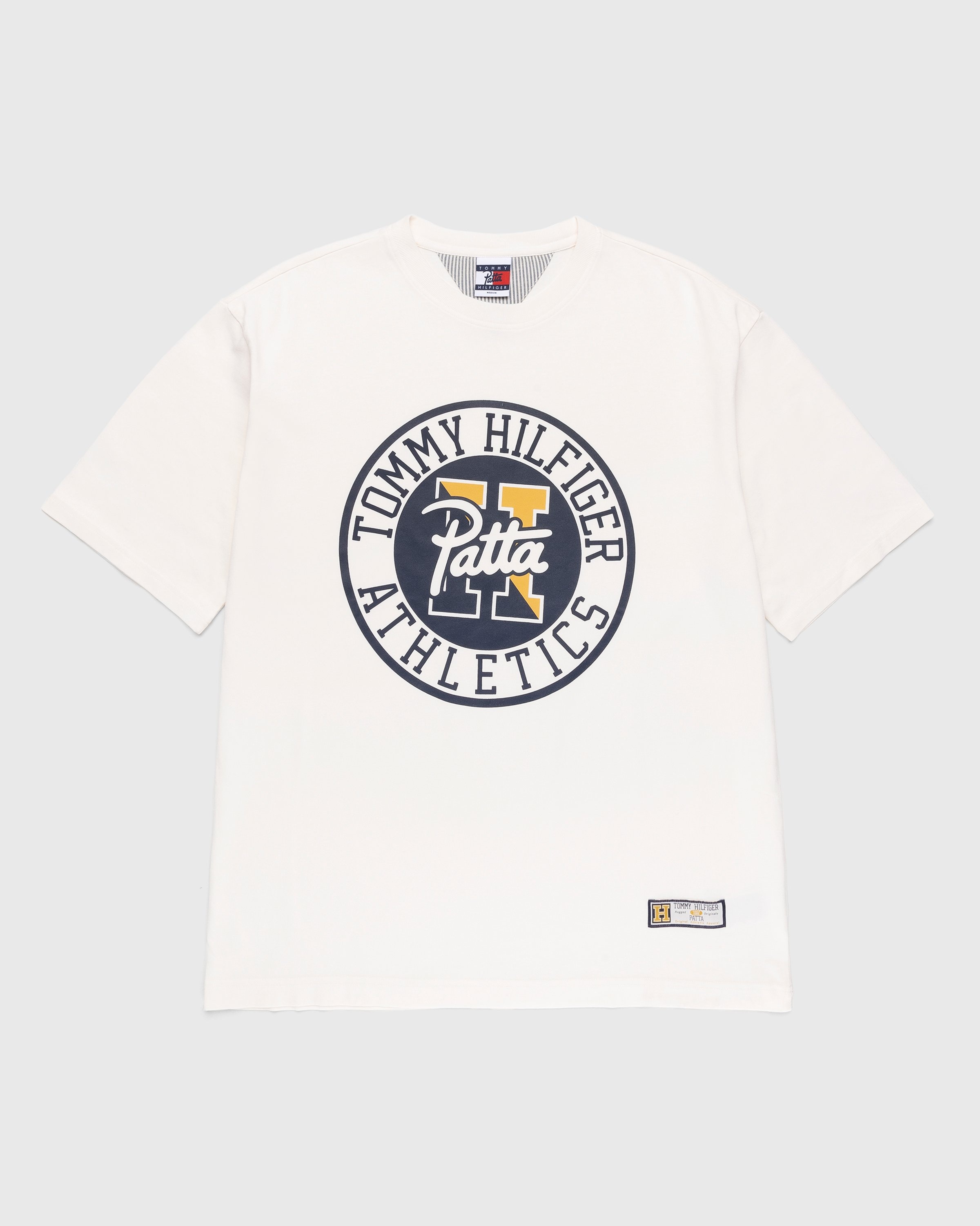 Patta x Tommy Hilfiger – Athletics T-Shirt Ancient White | Highsnobiety ...