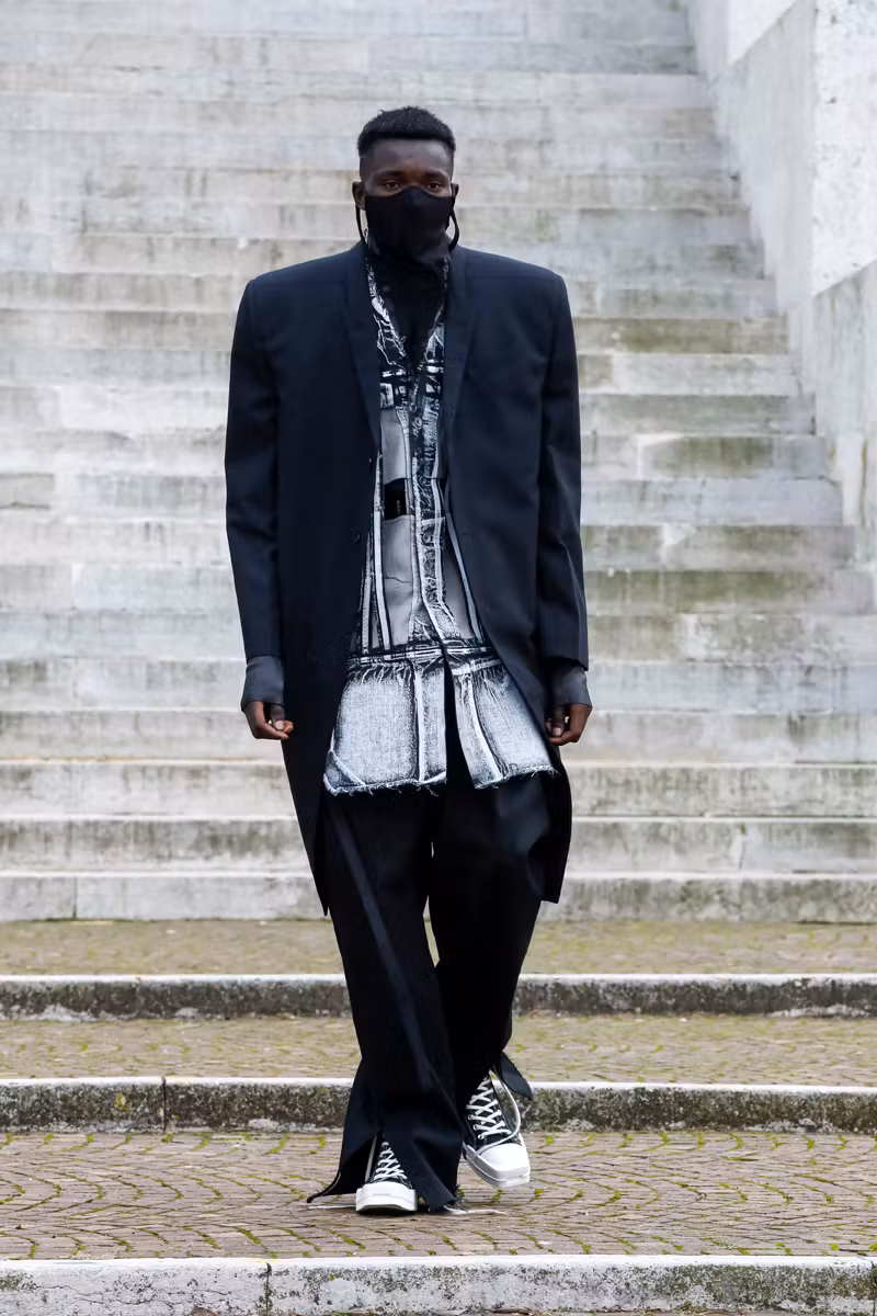 Rick Owens show, Runway, Fall Winter 2021, Paris Fashion Week