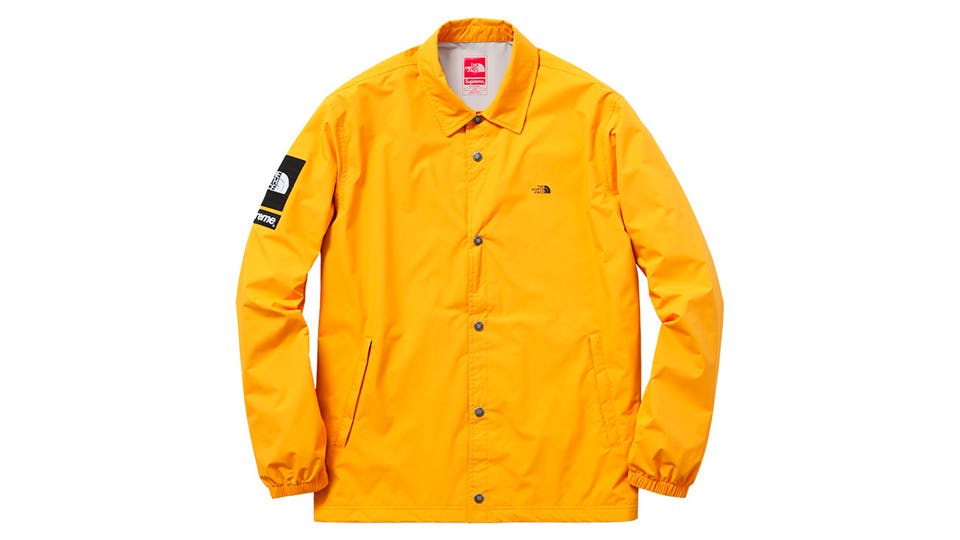 supreme x the north face history ss15