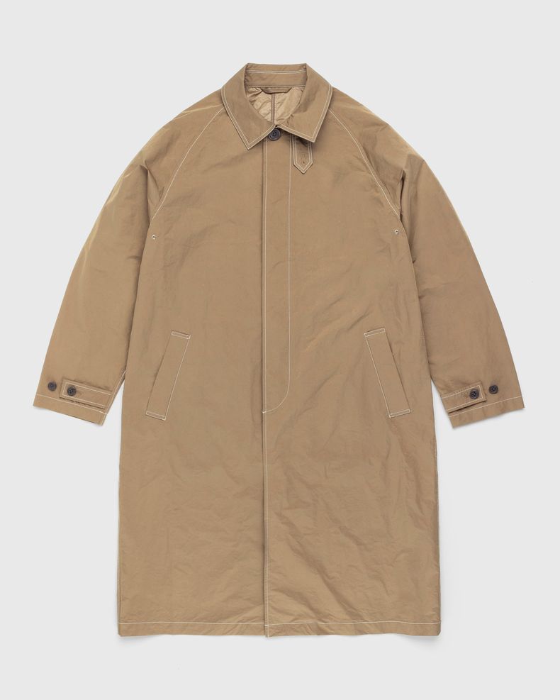 Contrast Mac Jacket Beige