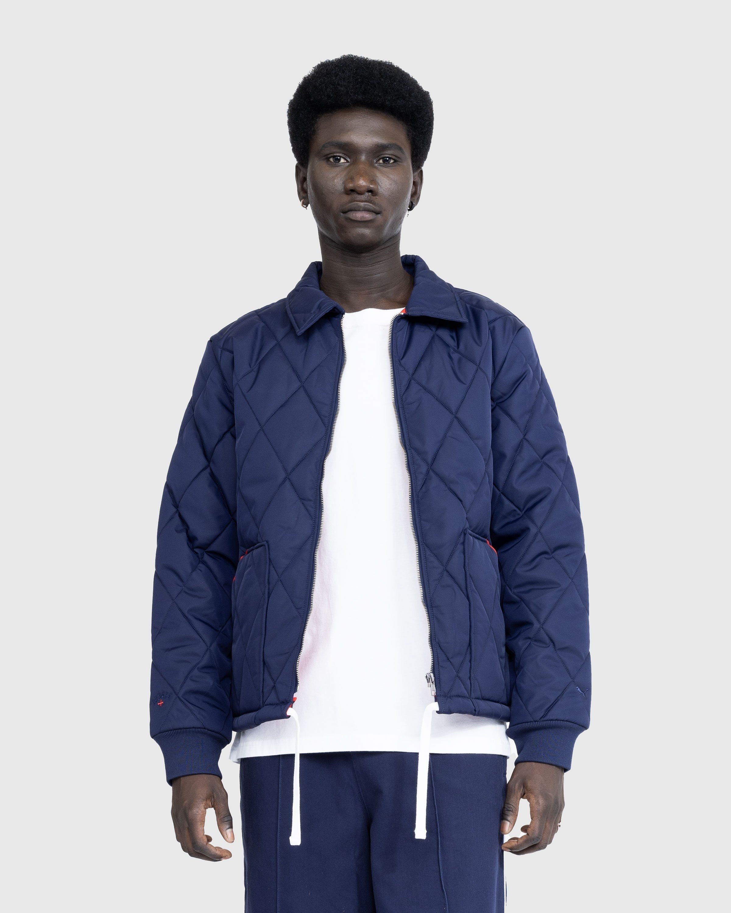 Puma blue hot sale quilted jackets