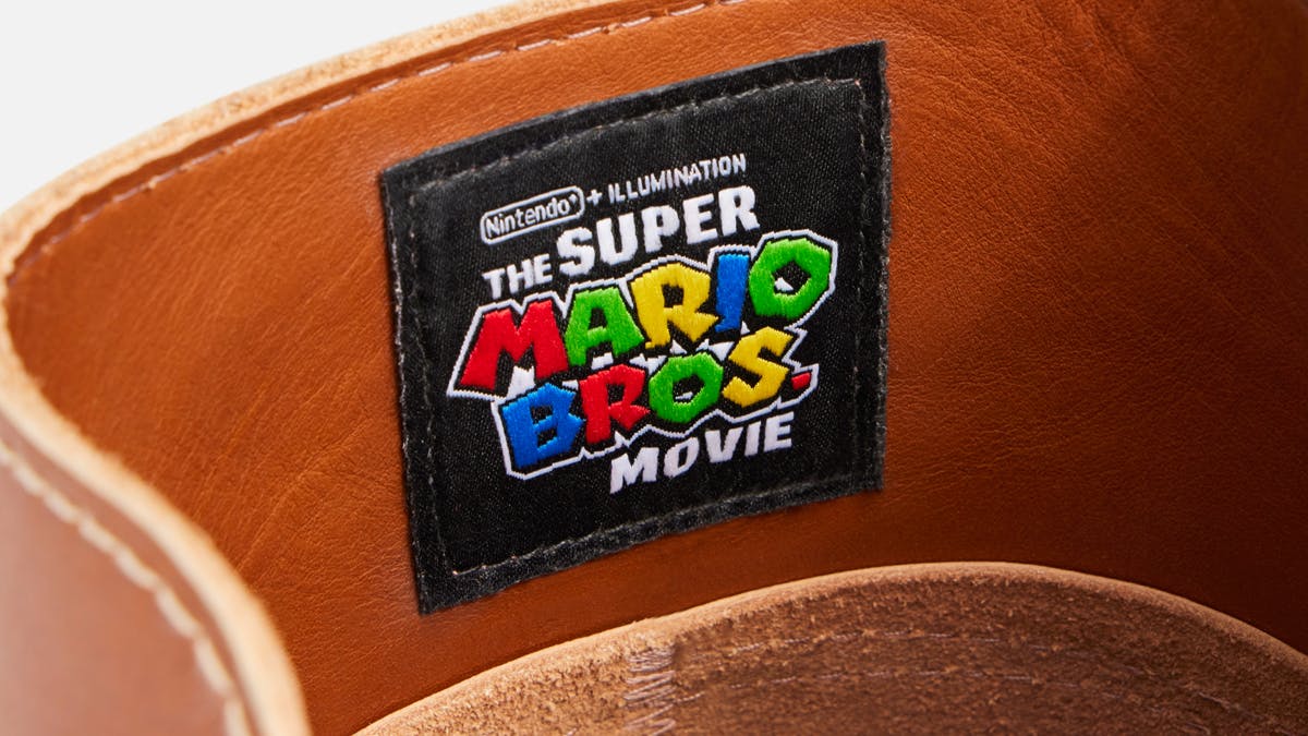 Mamma Mia! Red Wing Shoes Made IRL Mario Boots for Nintendo