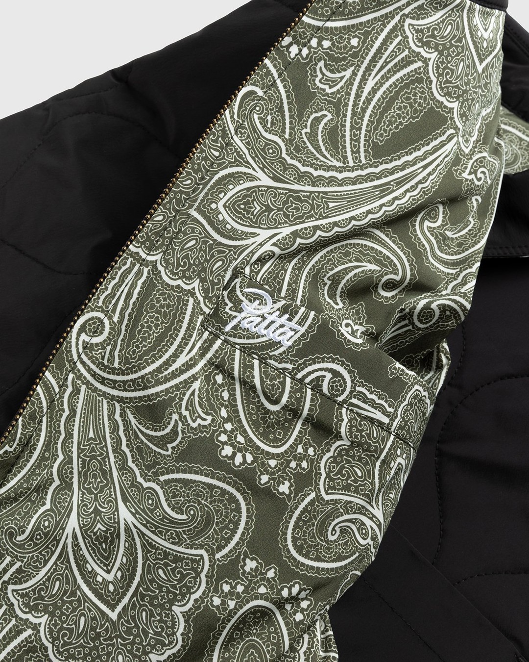 Patta – Paisley Reversible Jacket Black Paisley - Outerwear - Black - Image 6