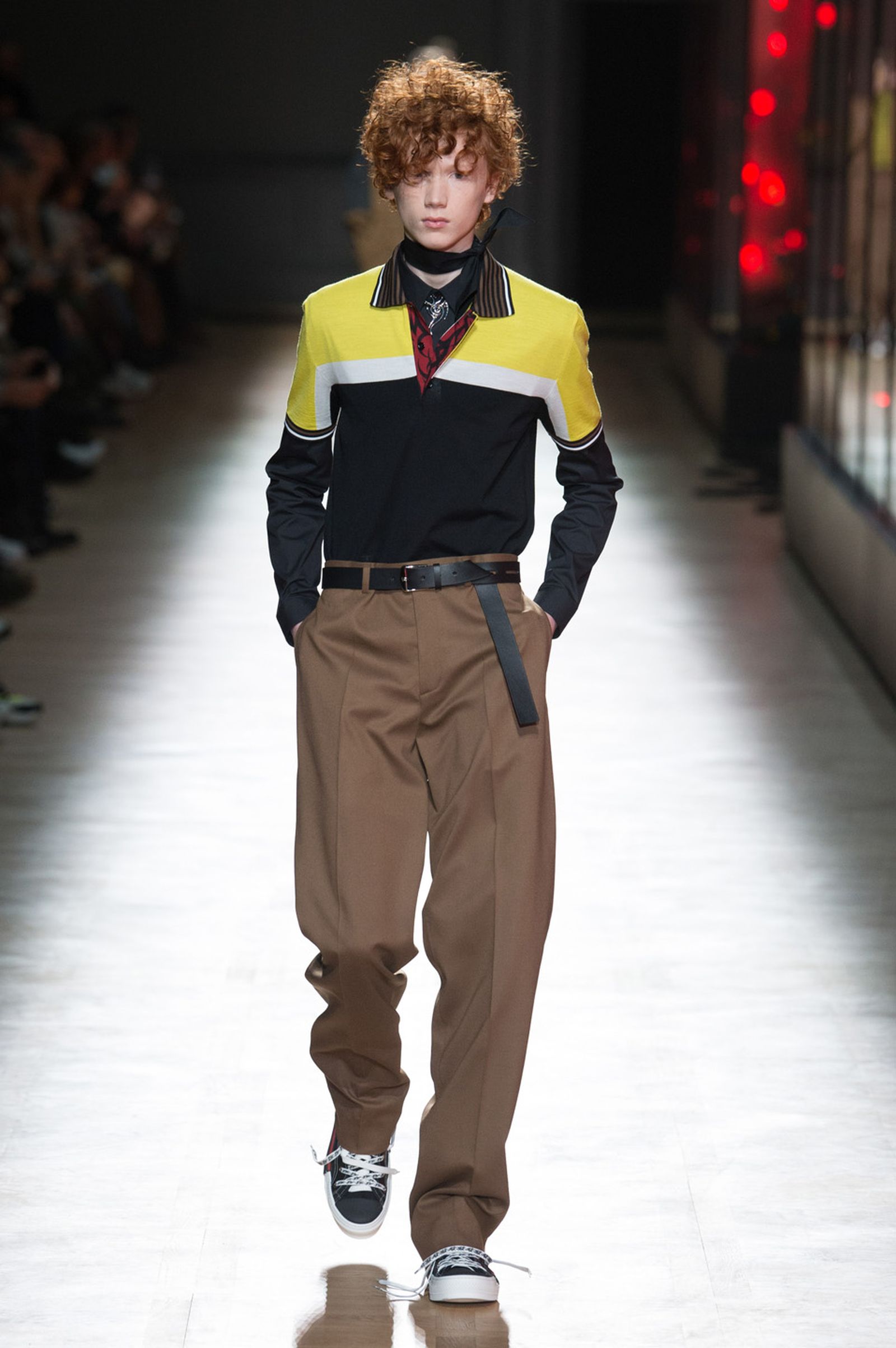 DIOR HOMME WINTER 18 19 BY PATRICE STABLE look34 Fall/WInter 2018 runway