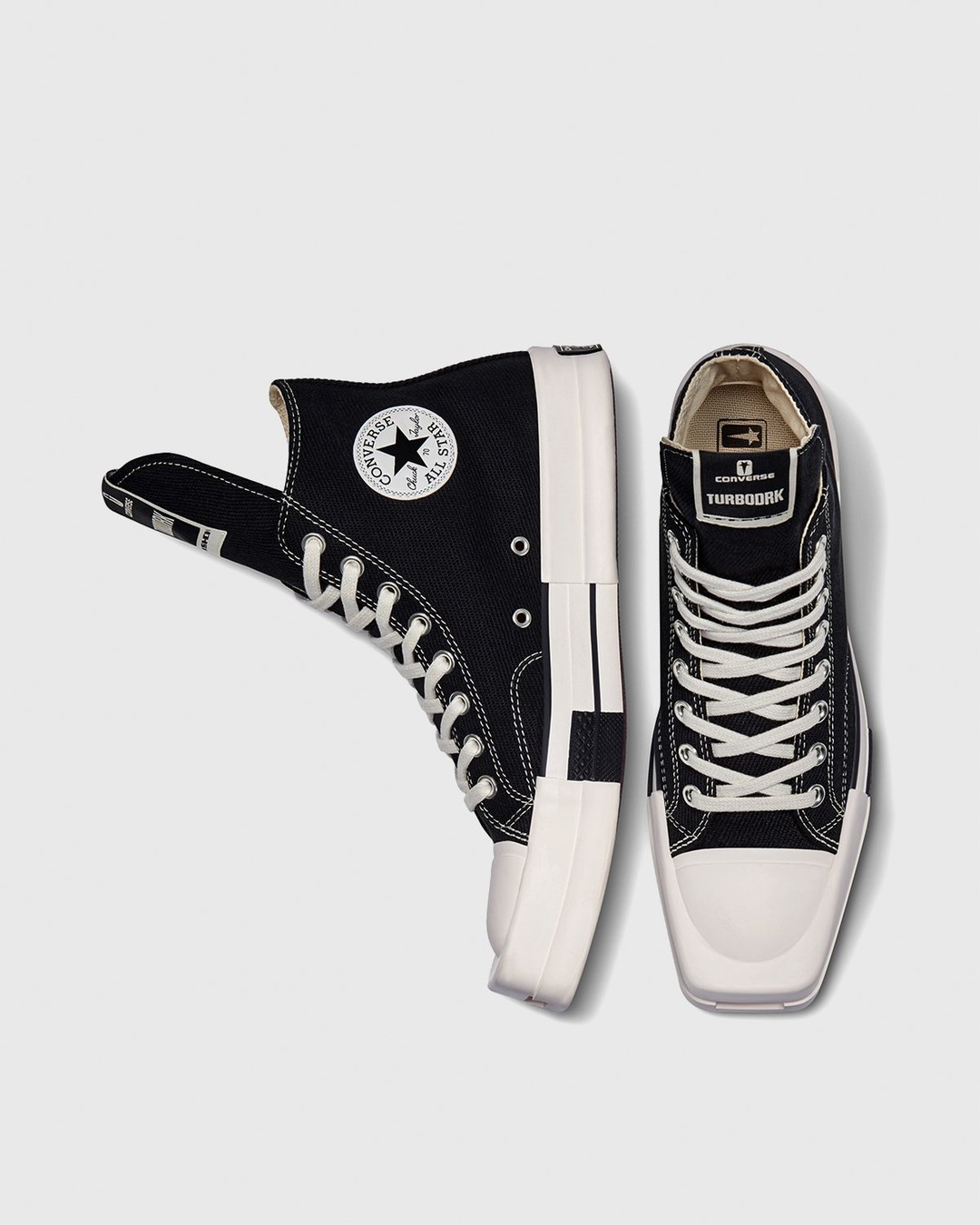 Converse – DRKSHDW TURBODRK Chuck 70 Black - Sneakers - Black - Image 3