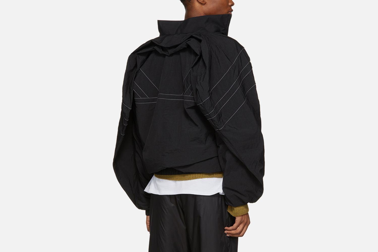 Clipped Shoulders Jacket