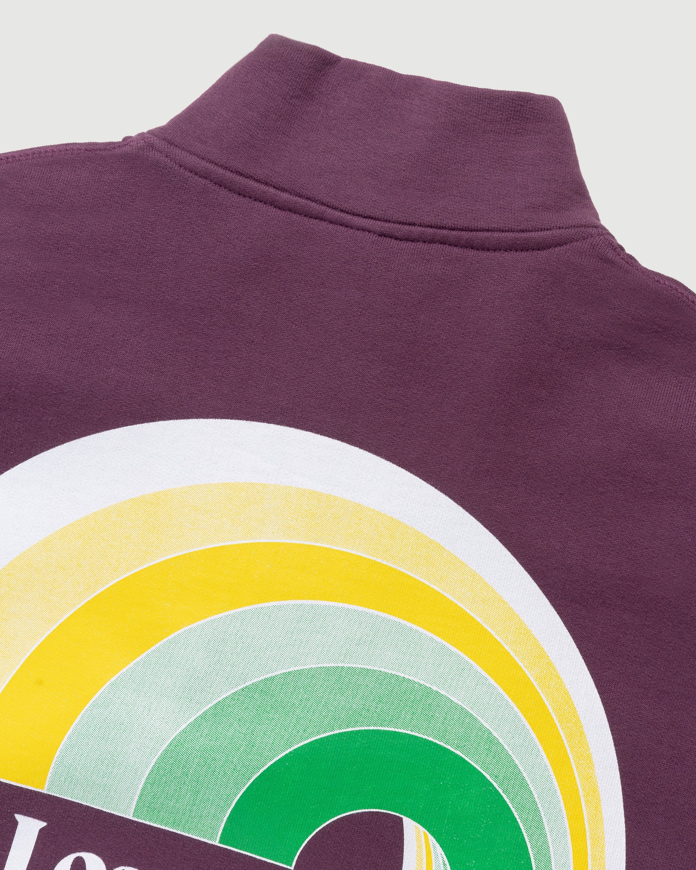 BEINGHUNTED x Highsnobiety – BERLIN, BERLIN 3 Zip Mock Neck Purple - Sweats - Purple - Image 7