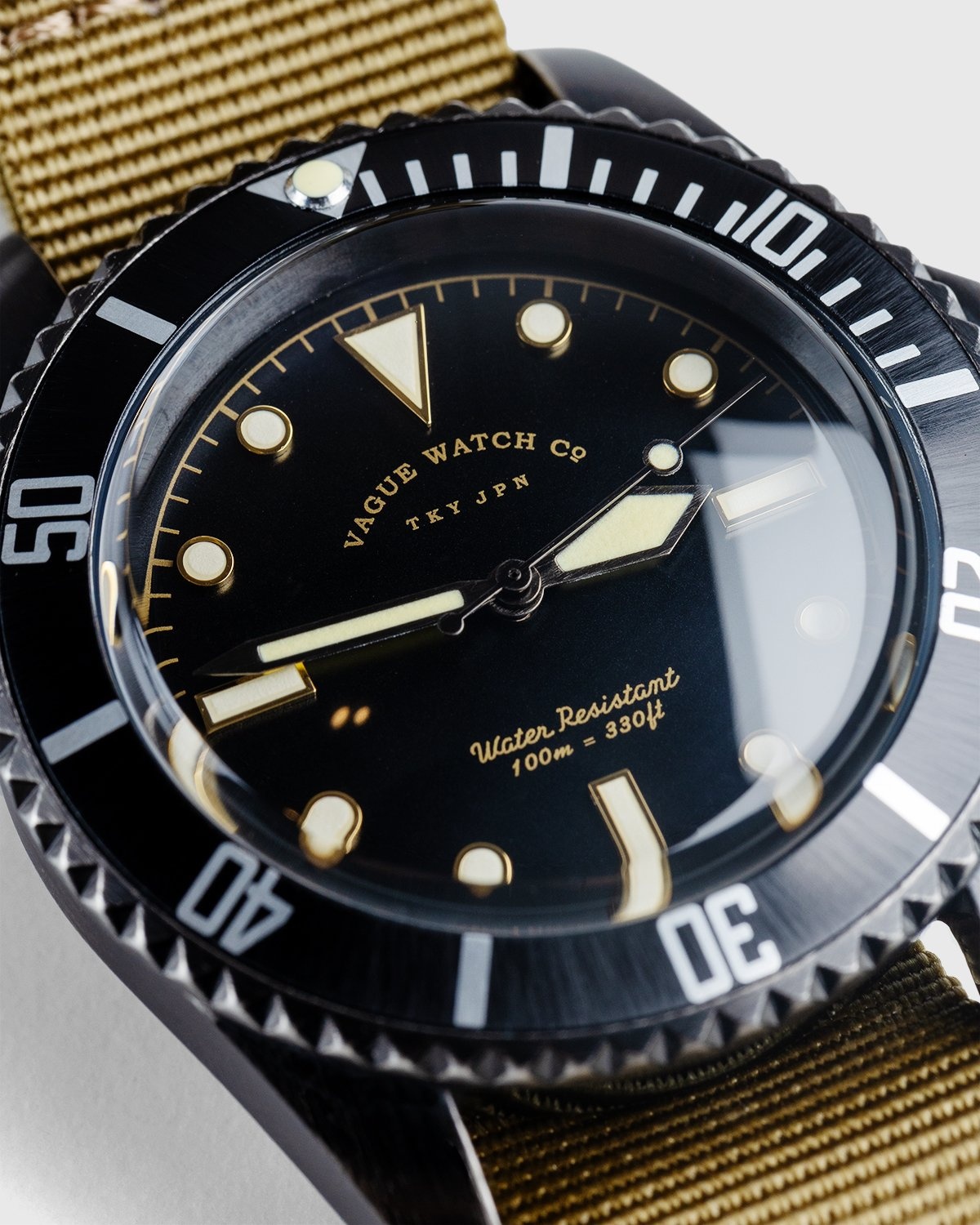 Vague Watch Co. – Submariner Black - Watches - Black - Image 3