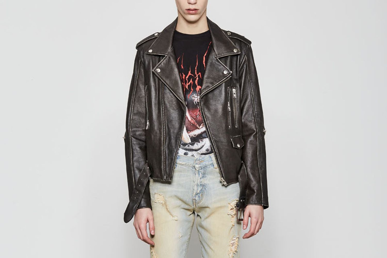 Desire Leather Biker Jacket