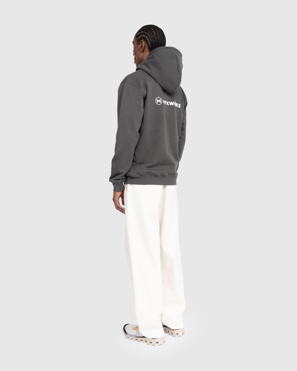 AFFXWRKS – AFFXWRKS Hoodie Washed Black - Sweats - Black - Image 5