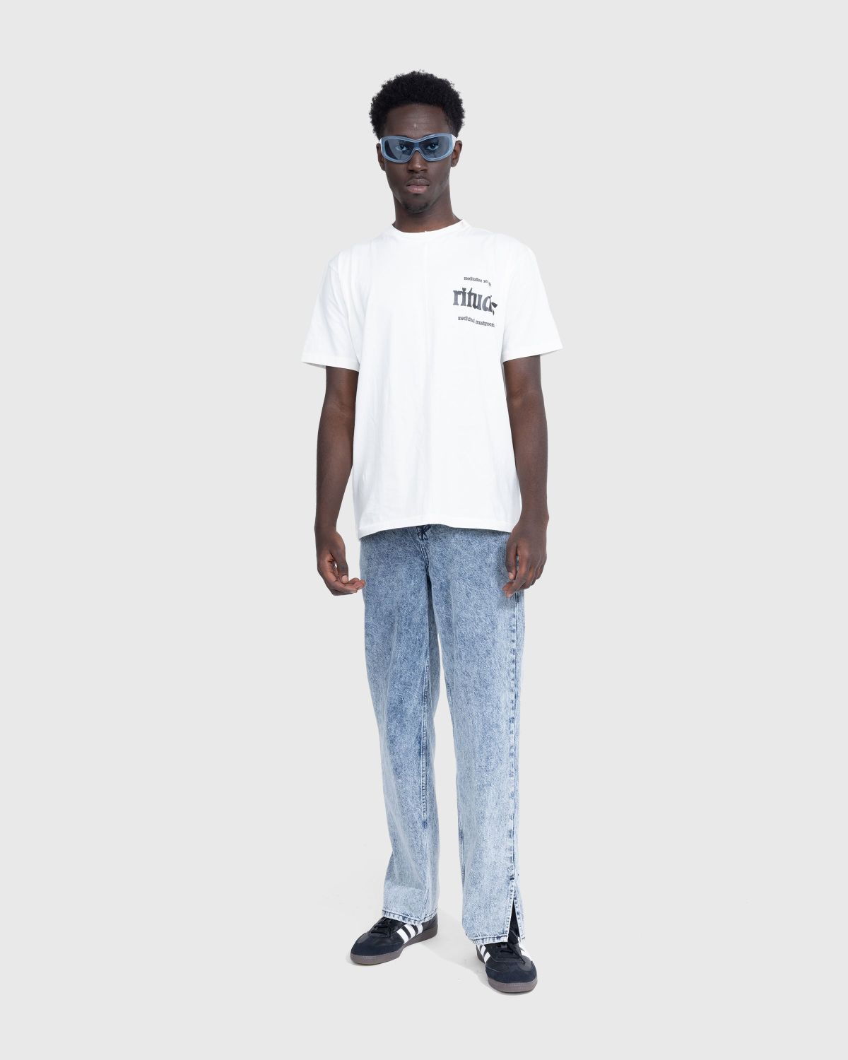 Space Available Studio – Ritual T-Shirt White - Tops - White - Image 4