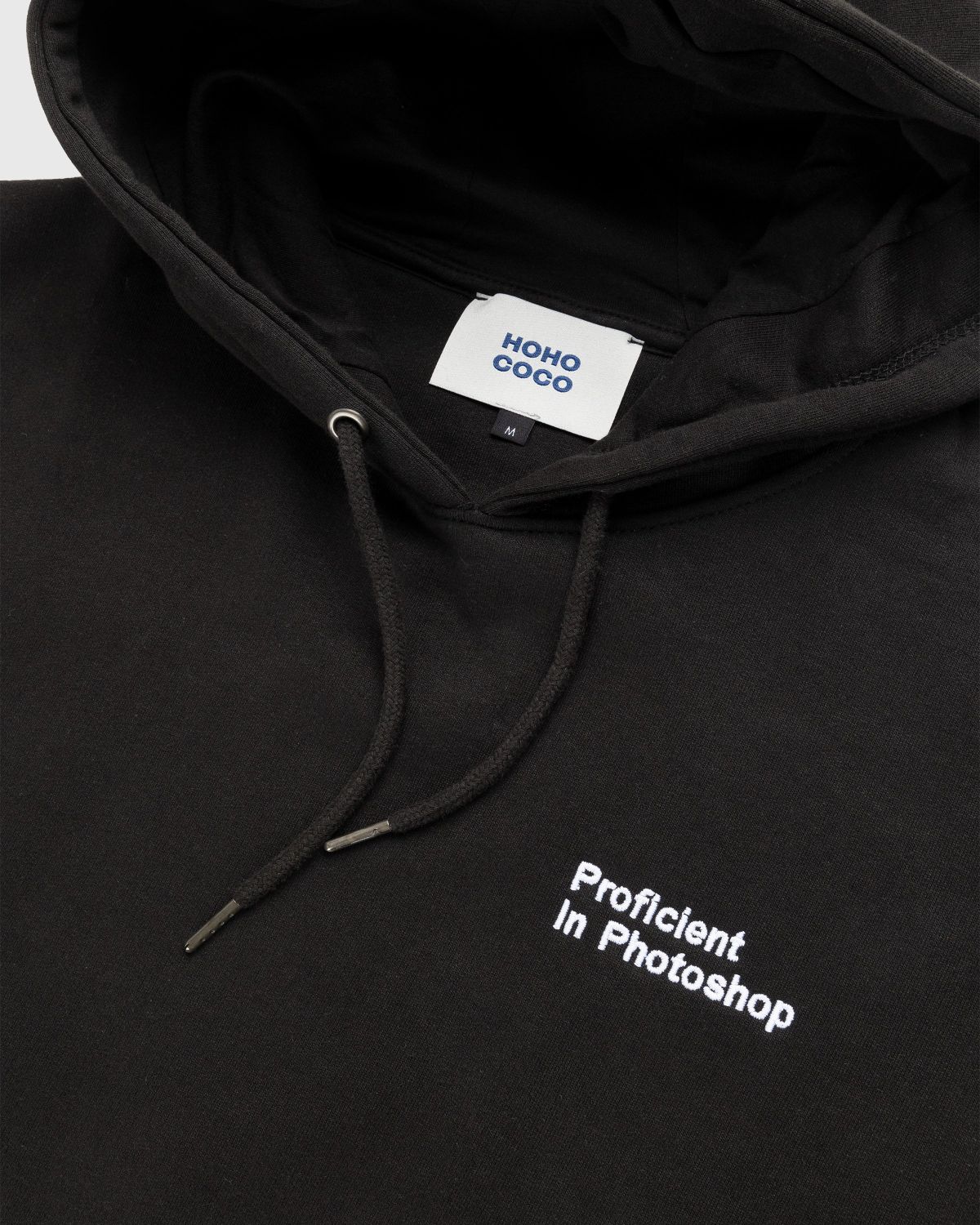 HO HO COCO – Proficient In Photoshop Hoodie Black - Sweats - Black - Image 3