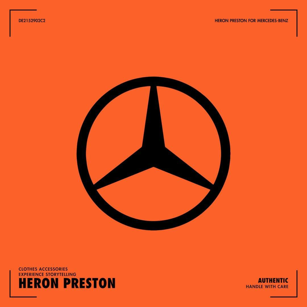 Heron Preston Teases Upcoming Mercedes Benz Collab