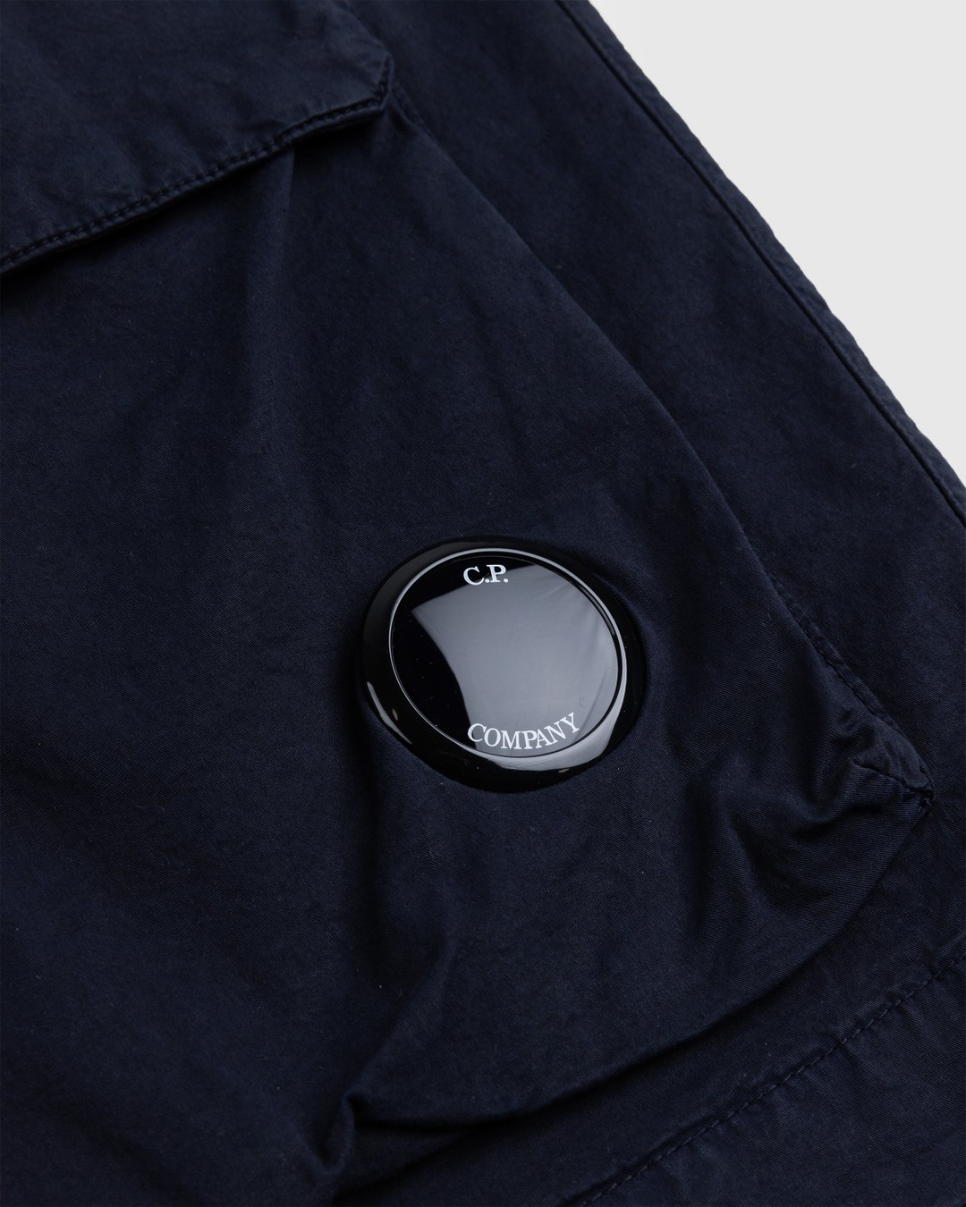 C.P. Company – Twill Stretch Utility Shorts Total Eclipse Blue - Shorts - Blue - Image 4