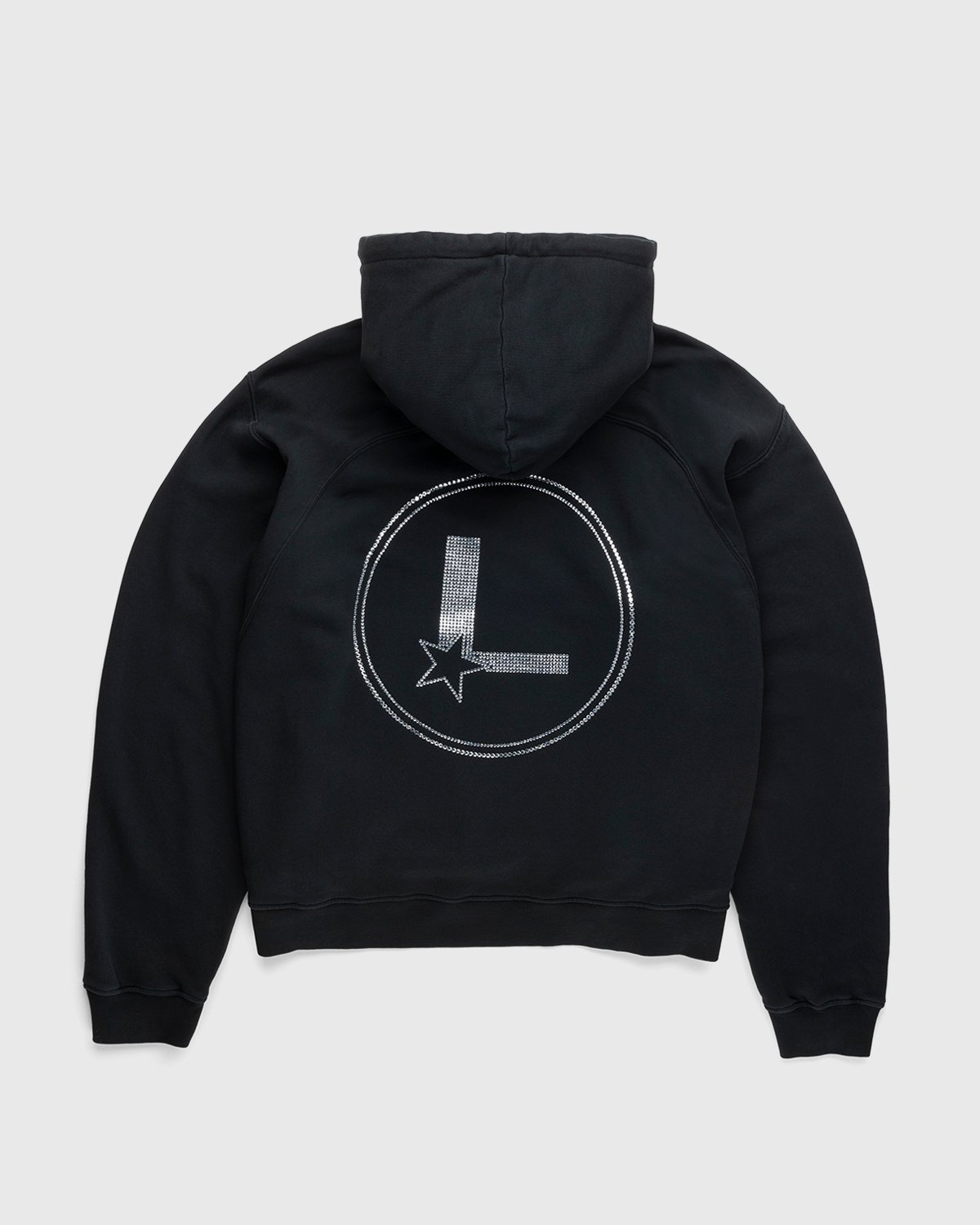 Lourdes New York – Graphic Hoodie Black - Sweats - Black - Image 2