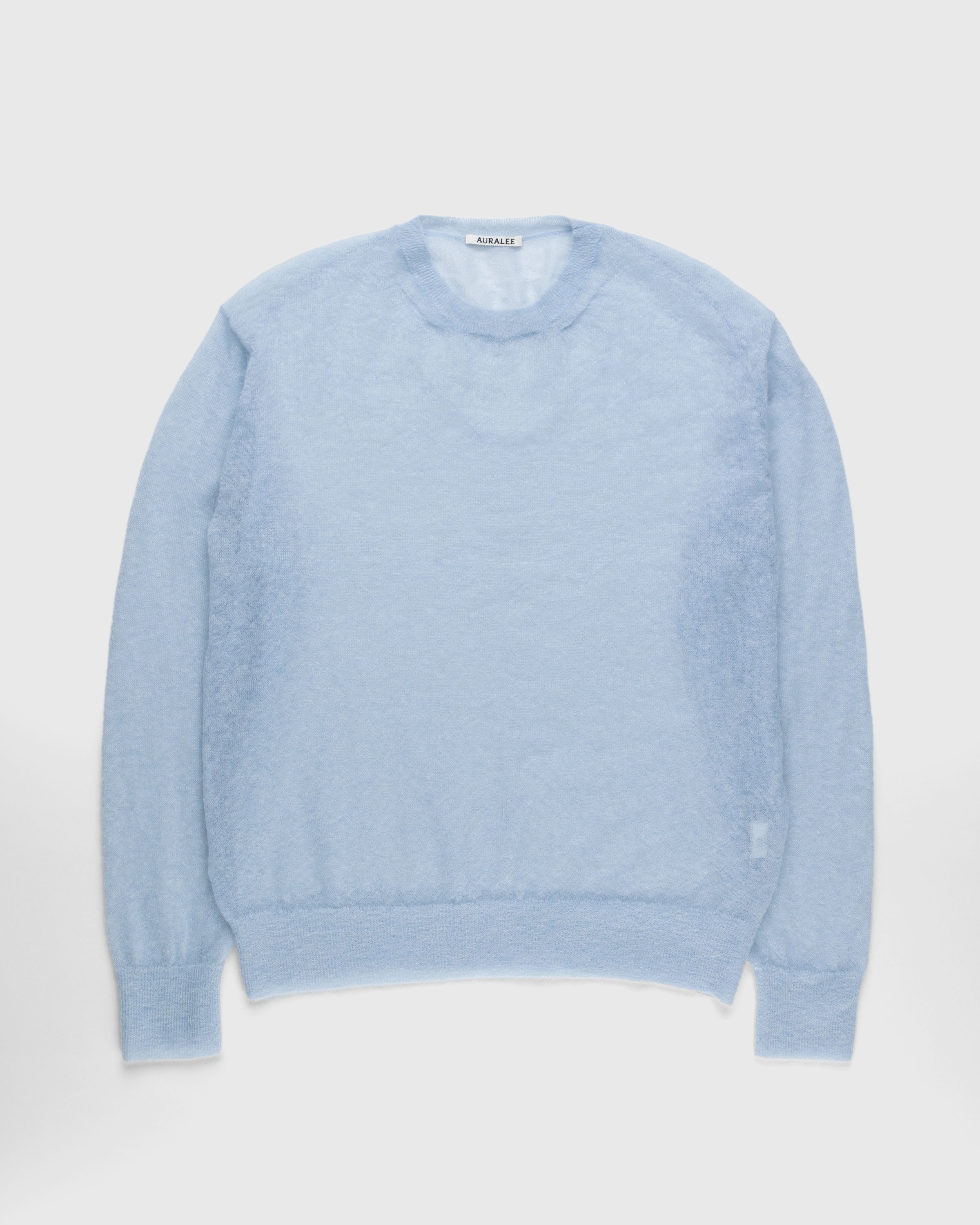 Light cheap blue knitwear