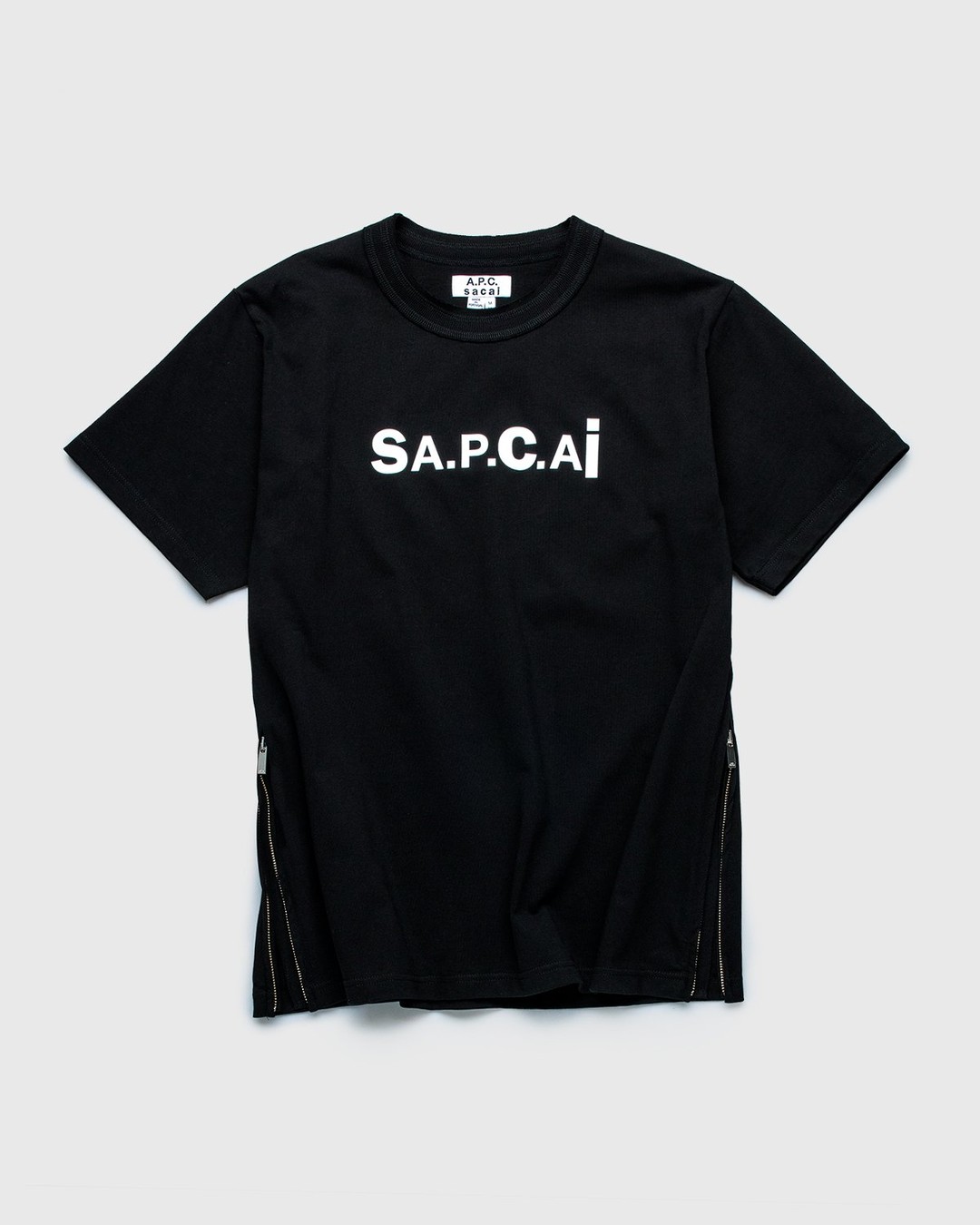 A.P.C. x Sacai – Kiyo T-Shirt Black - Tops - Black - Image 1