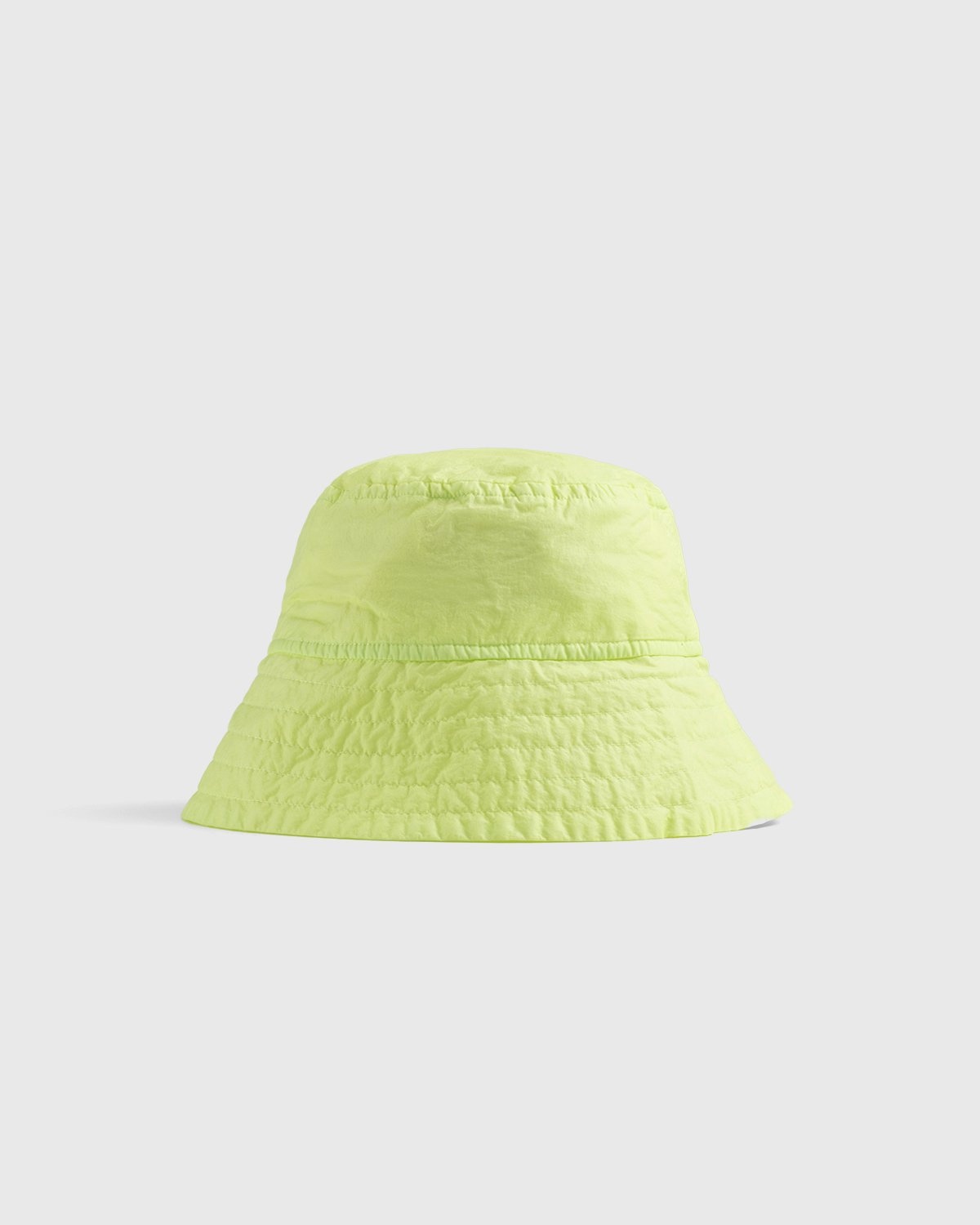 Dries van Noten – Gilly Hat Lime - Hats - Yellow - Image 1