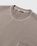 Auralee – Cotton Knit Pocket T-Shirt Grey Beige - T-shirts - Beige - Image 3