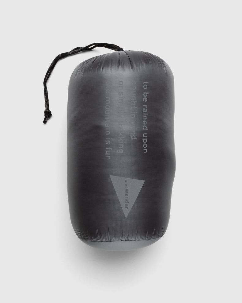 Down Sleeping Bag Grey