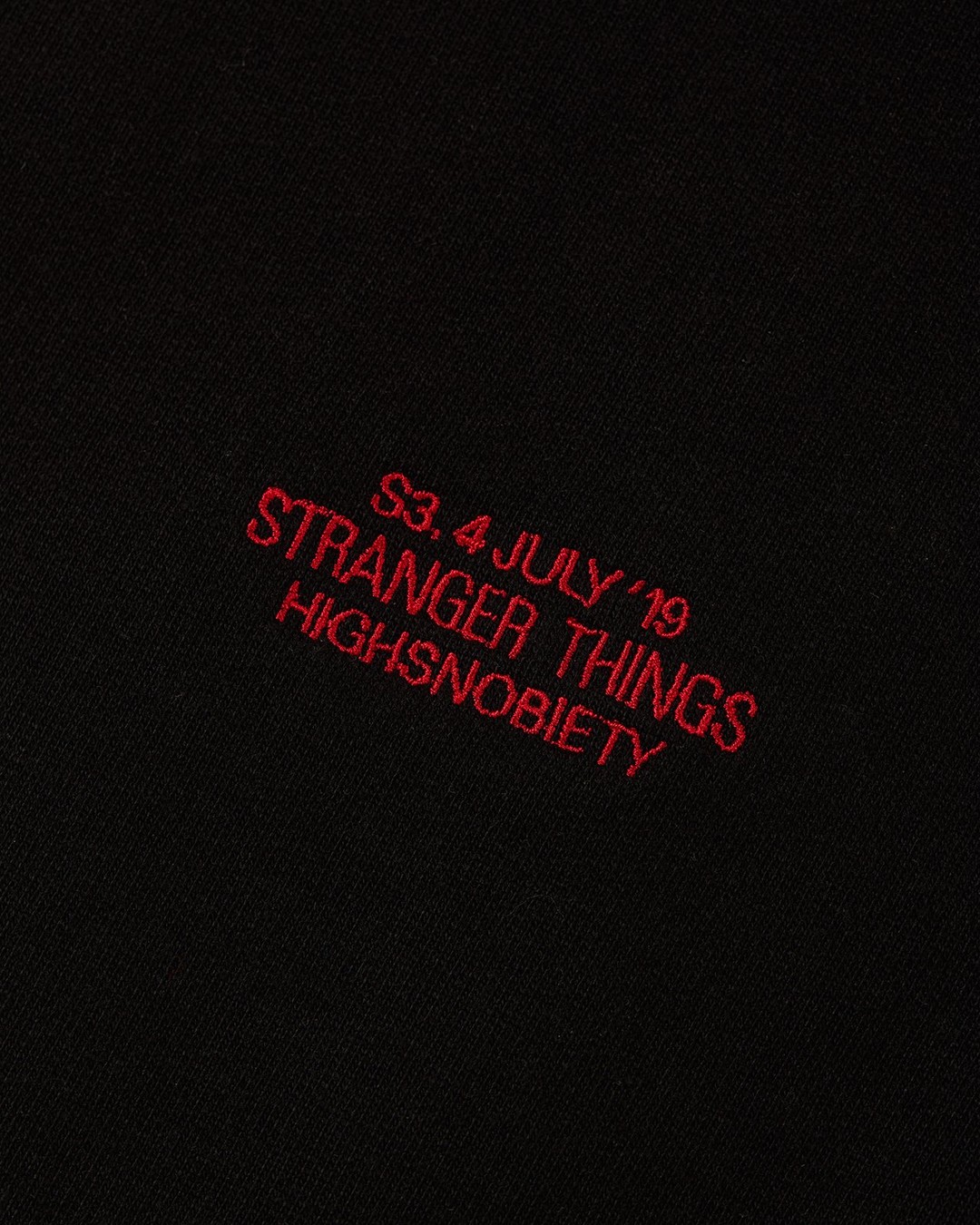 Highsnobiety – Stranger Things City of Hawkins Sweater Black - Sweats - Black - Image 4