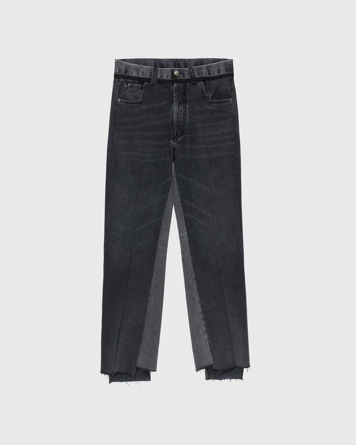 Maison Margiela – Spliced Jeans Black - Pants - Black - Image 1
