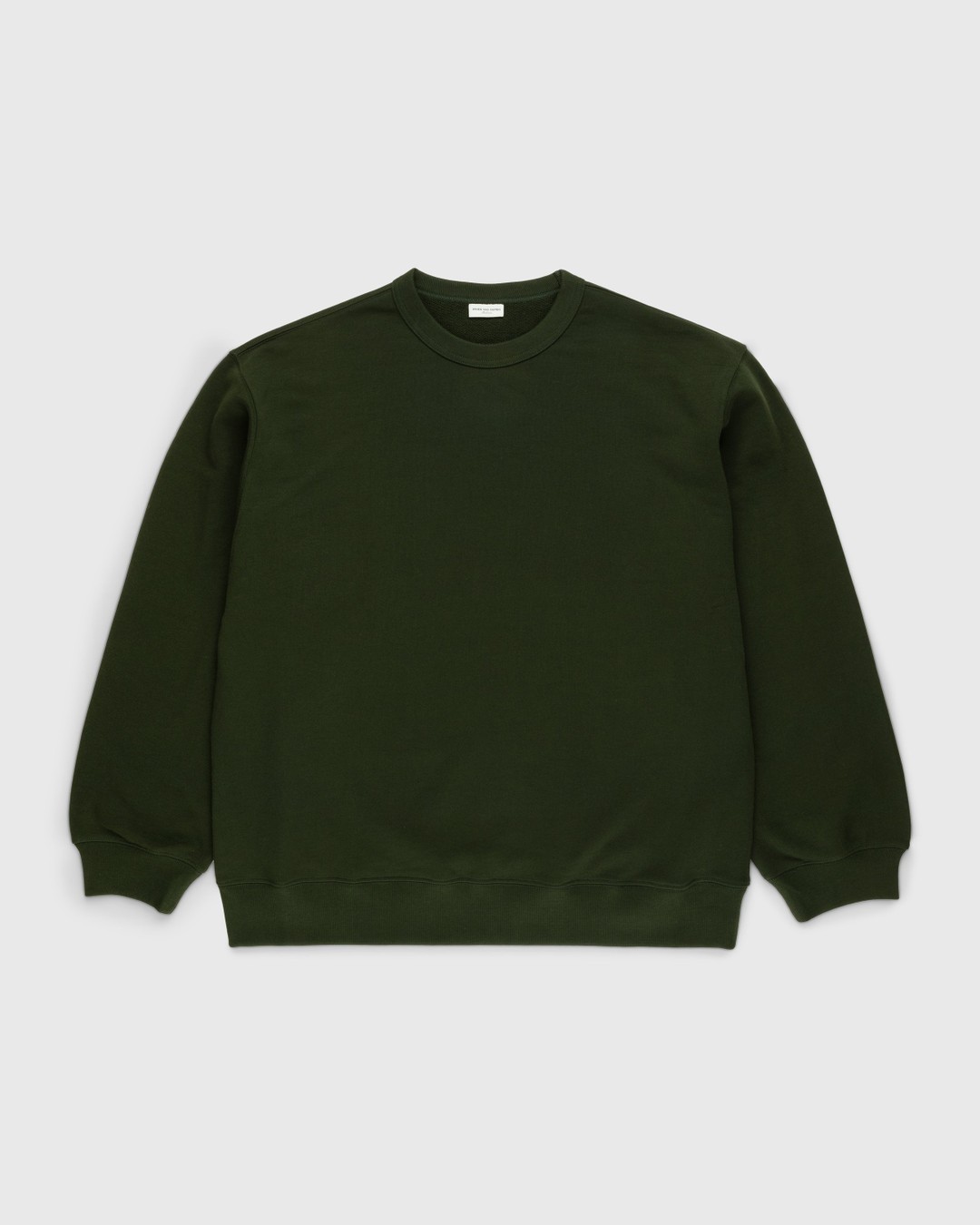 Dries van Noten – Hax Oversized Crewneck Green - Sweats - Green - Image 1