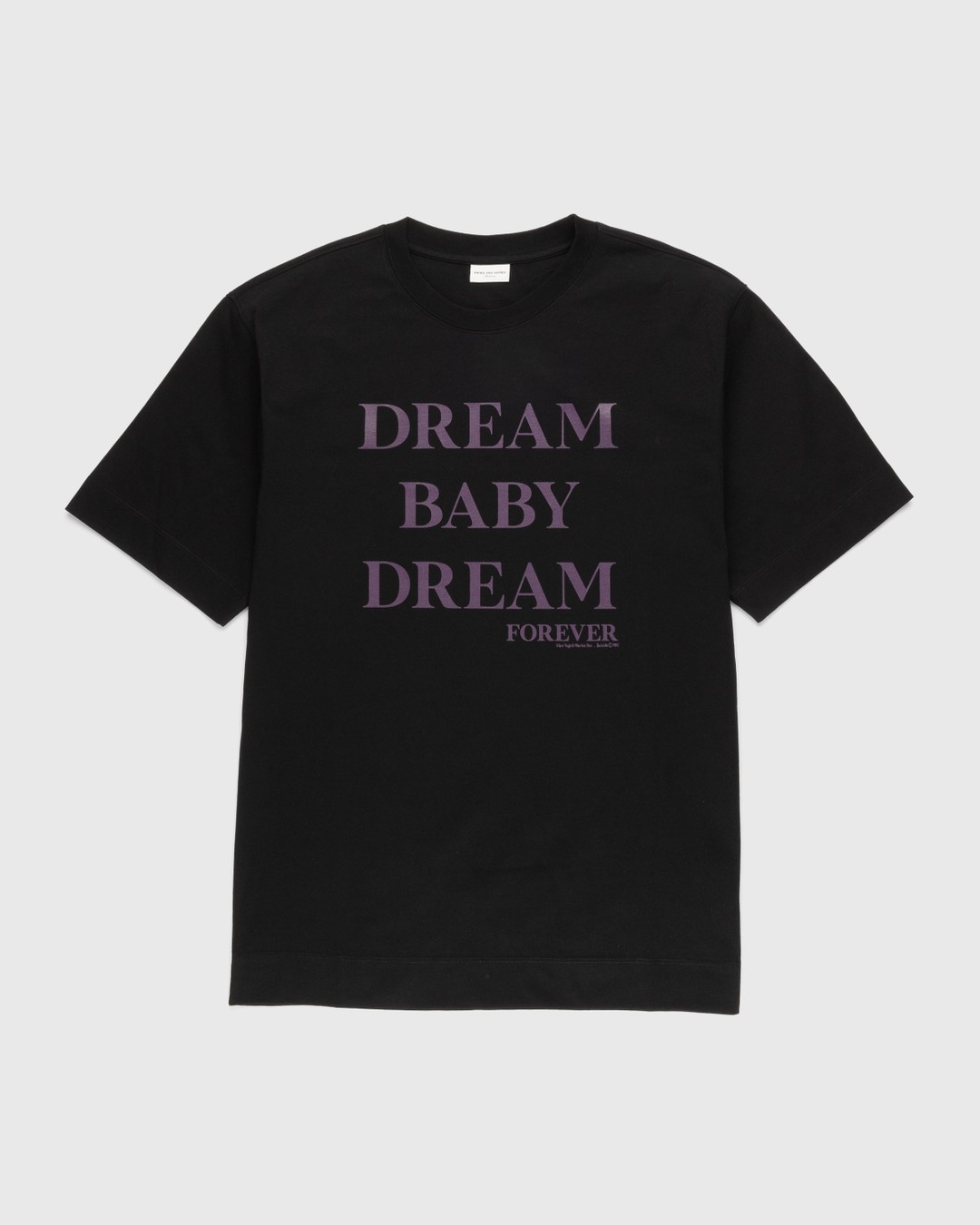 Dries van Noten – Heli T-Shirt Black - T-shirts - Black - Image 1