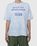 Acne Studios – Tea Dyed Logo Stamp T-Shirt Blue - Tops - Blue - Image 2