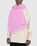 Acne Studios – Fringe Wool Scarf Bubble Pink - Scarves - Pink - Image 4