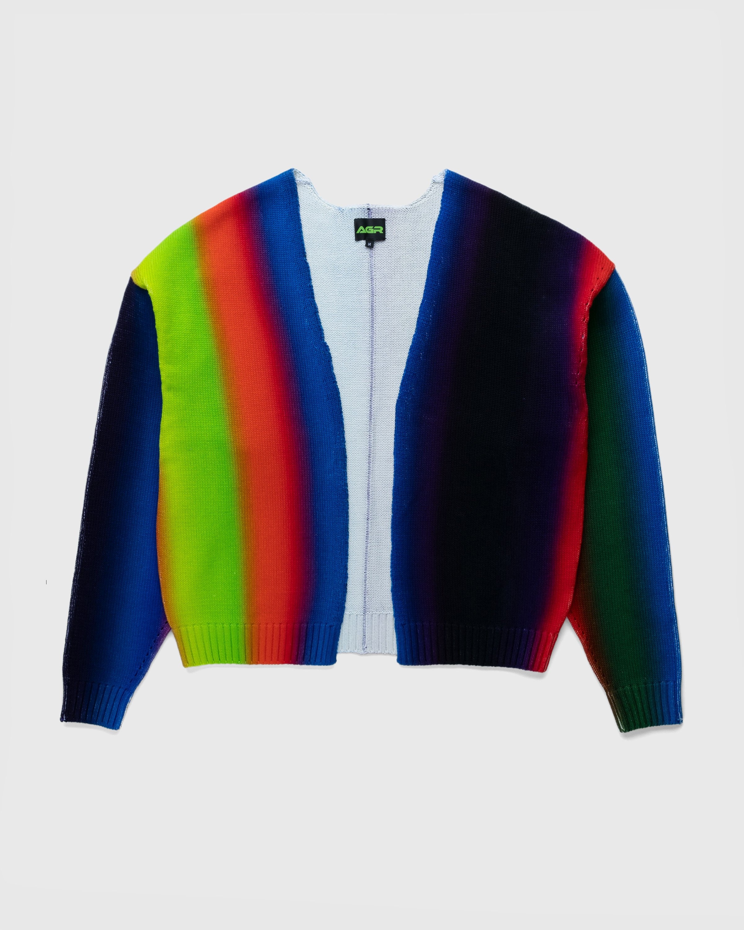 AGR – Digi Printed Gradient Cardigan Multi - Knitwear - Multi - Image 1