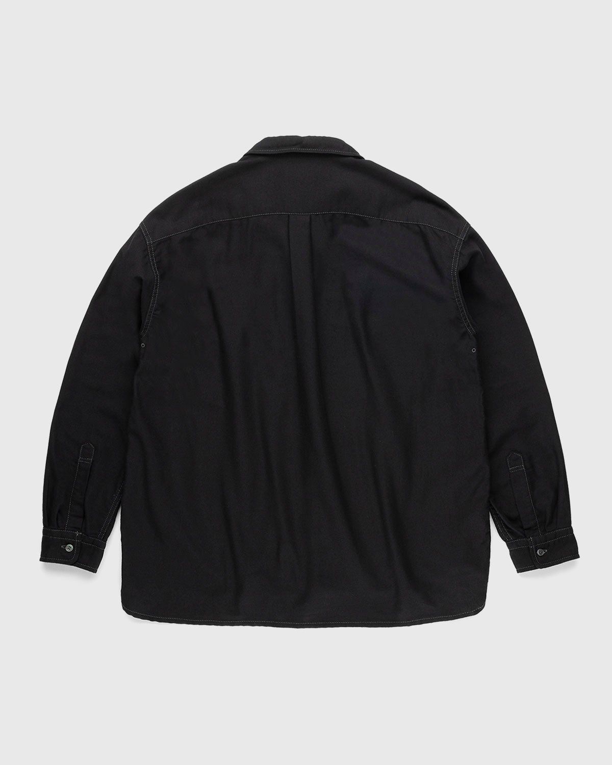 And Wander – Thermonel Pullover Shirt (M) Black - Outerwear - Black - Image 2