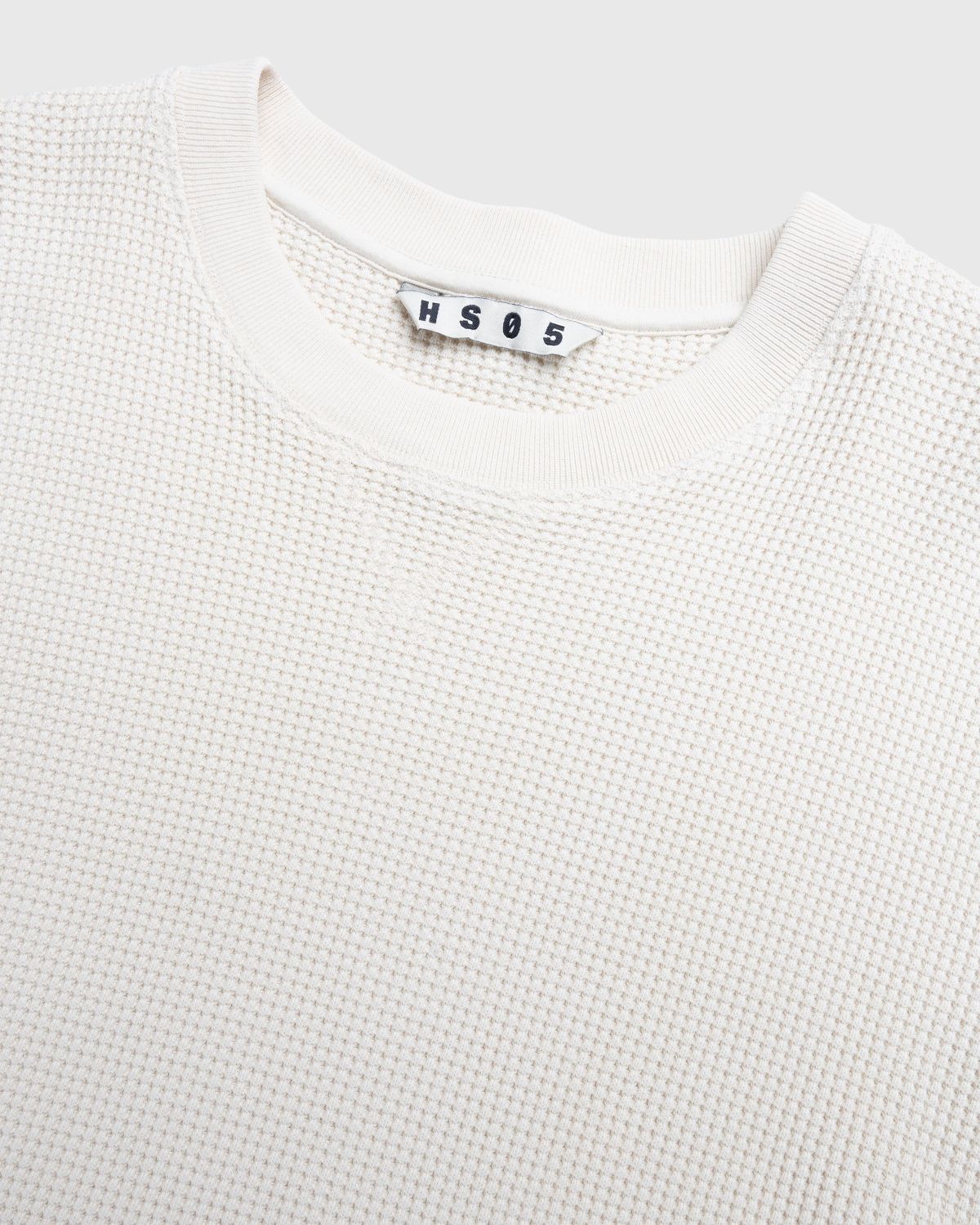 Highsnobiety HS05 – Thermal Short Sleeve Natural - Tops - Beige - Image 6