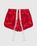 Wales Bonner – Cassette Shorts - Shorts - Red - Image 1