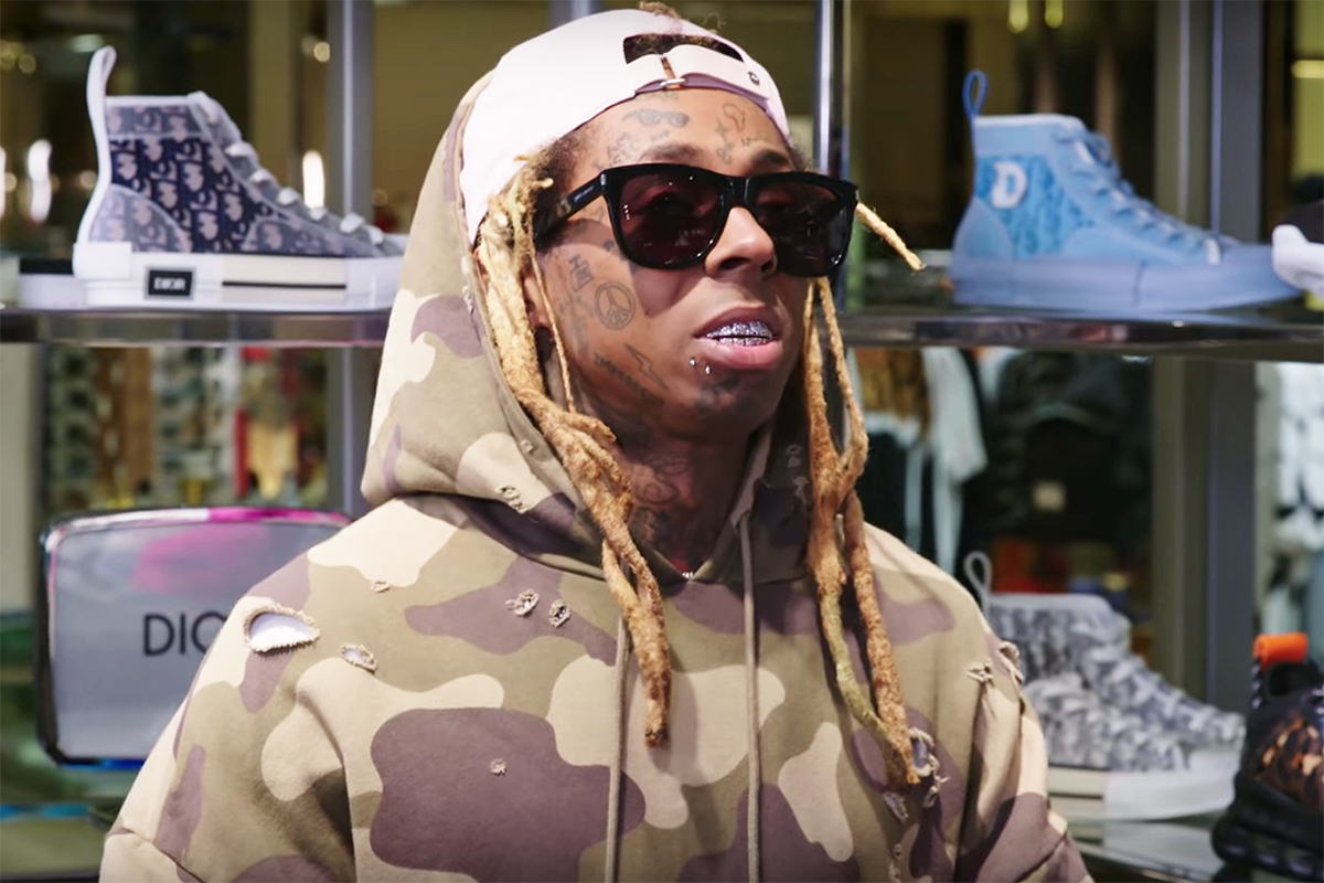 Lil Wayne Sneaker Shopping