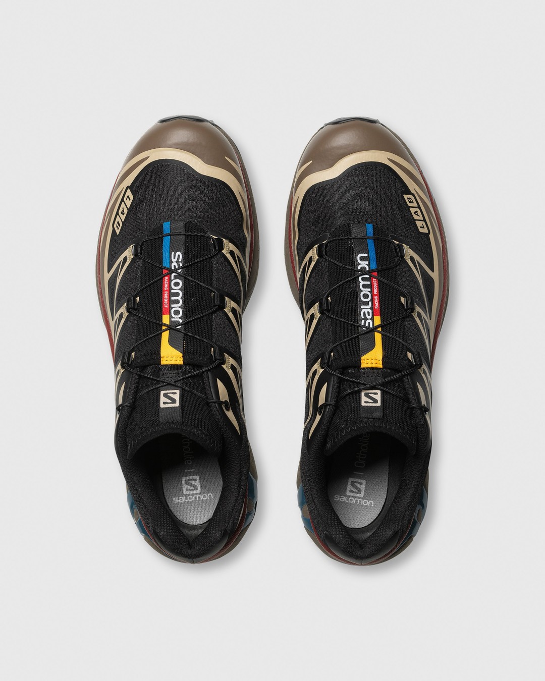 Salomon – XT-6 Black/Falcon/Cow Hide - Sneakers - Multi - Image 4