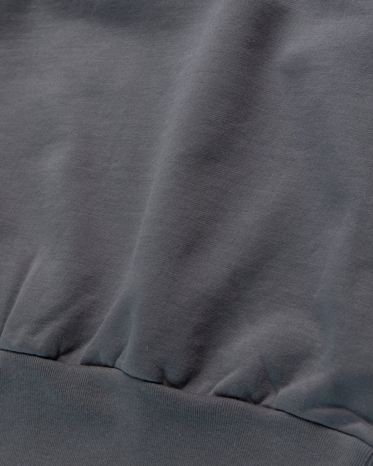 Auralee – Knitted Cotton Crew Grey - Sweats - Grey - Image 5