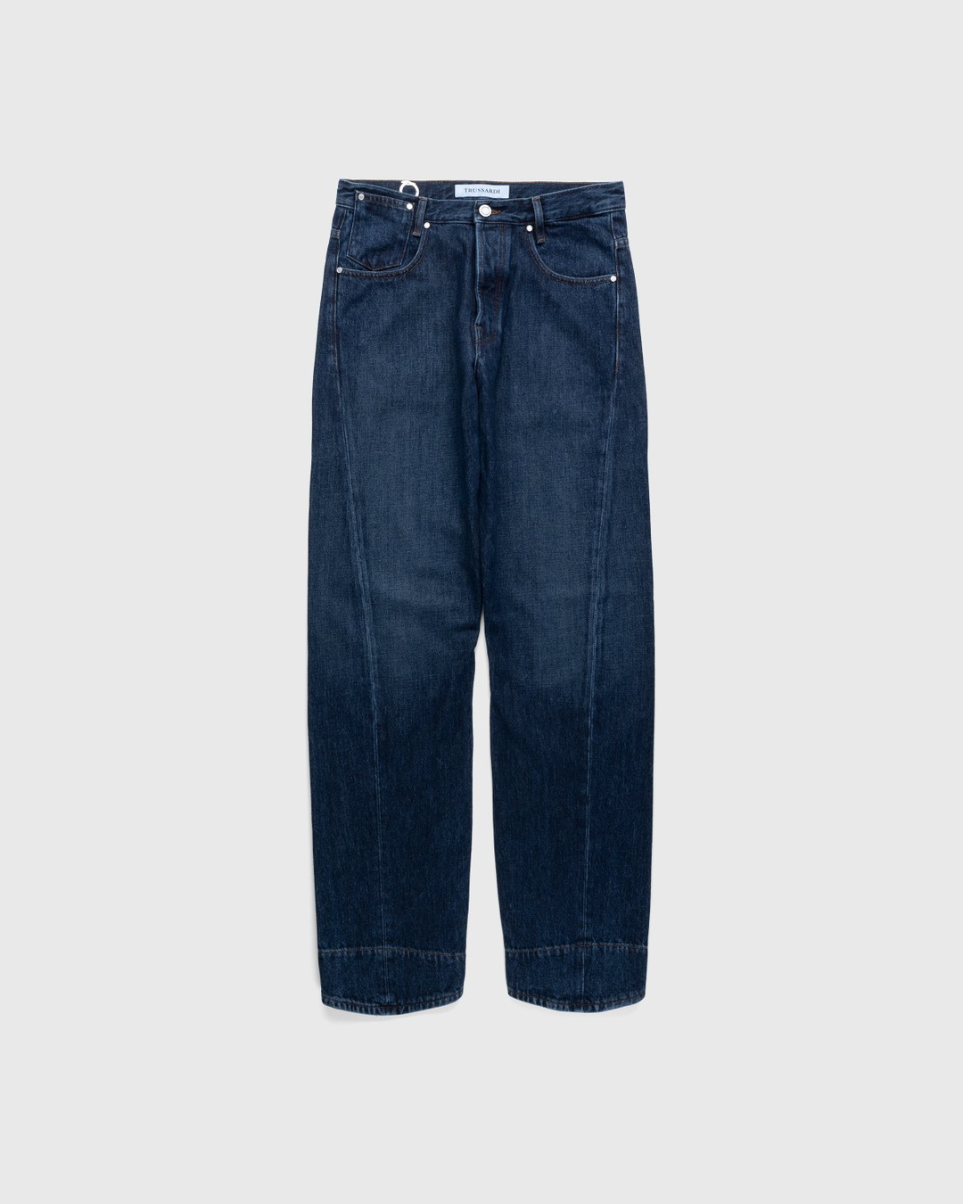 Trussardi – Five-Pocket Twisted Tapered Jeans Blue | Highsnobiety Shop