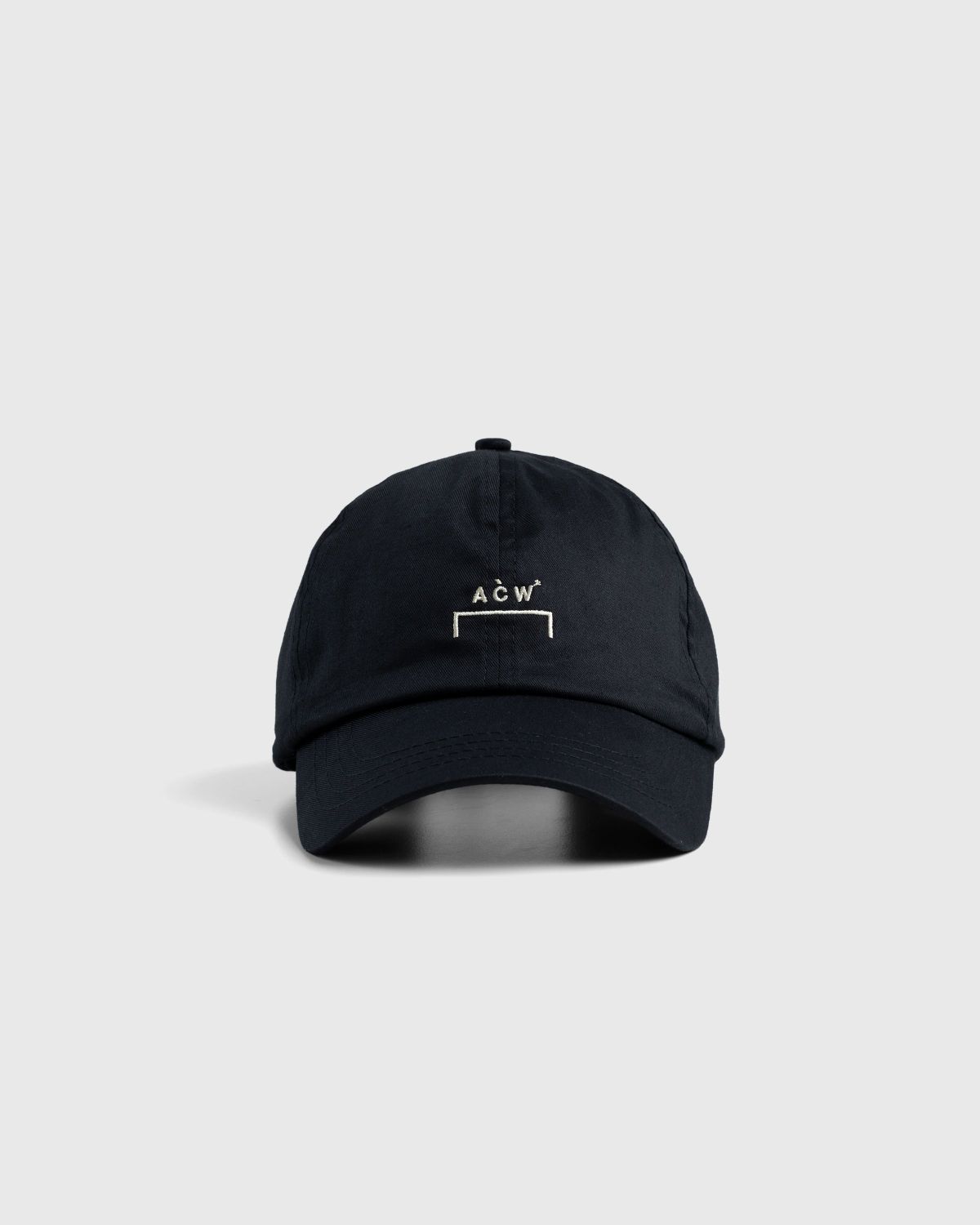 A-Cold-Wall* – Cotton Bracket Cap Black - Hats - here - Image 2