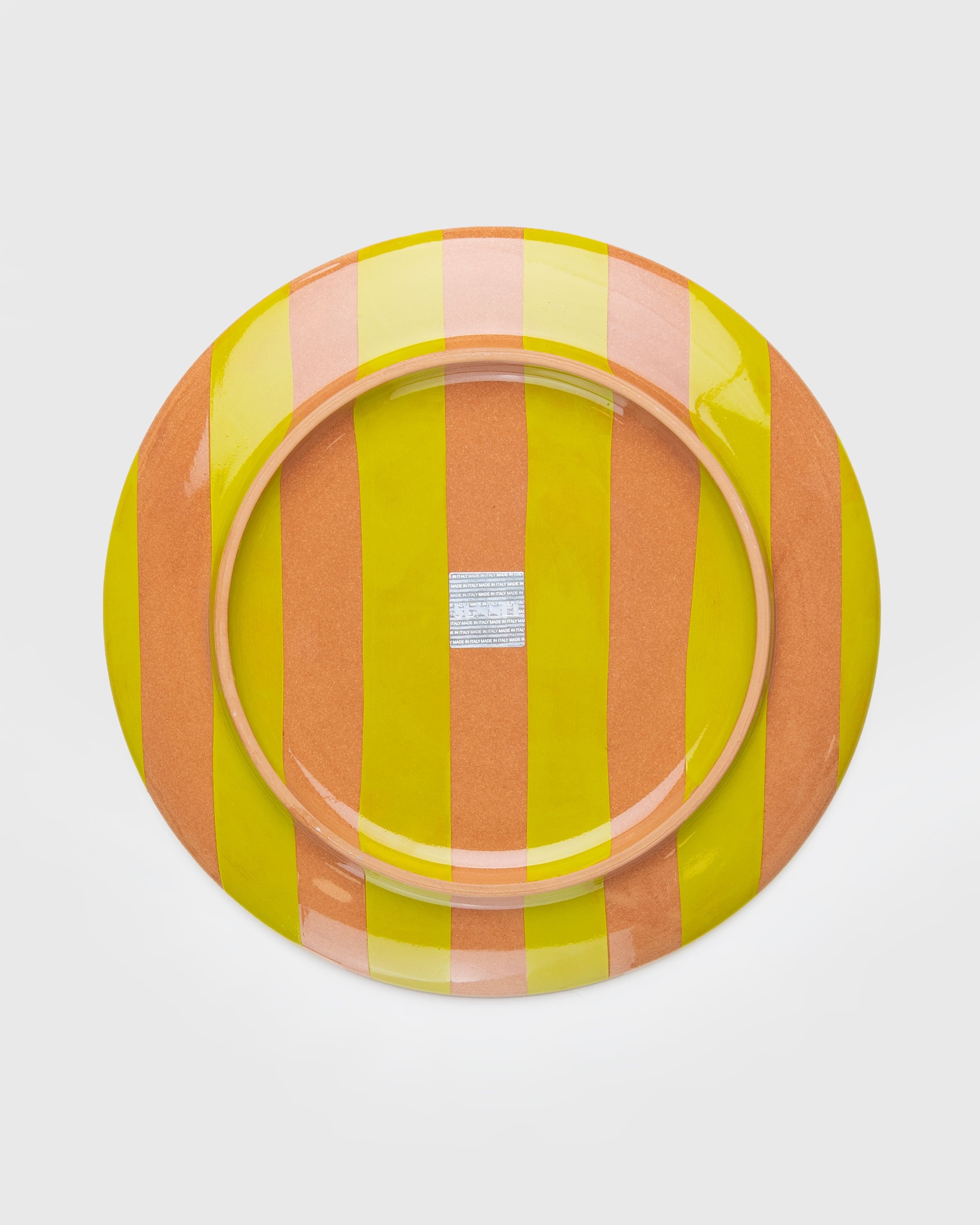 Sunnei – BELLISOTTO TERRACOTTA PLATES Yellow - Ceramics - Yellow - Image 1