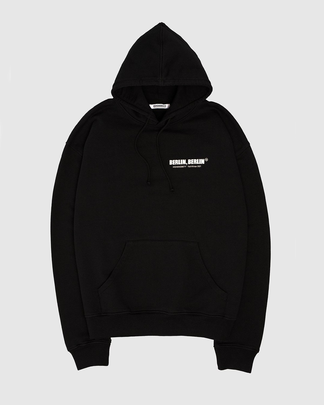 Highsnobiety – Berlin, Berlin Hoodie Black - Sweats - Black - Image 2