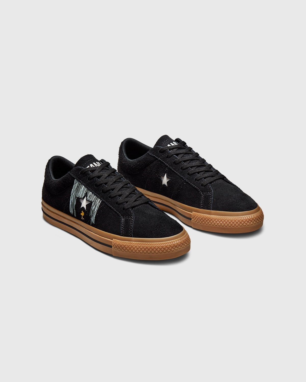 Converse x Peanuts One Star Ox Black Egret Gum Honey