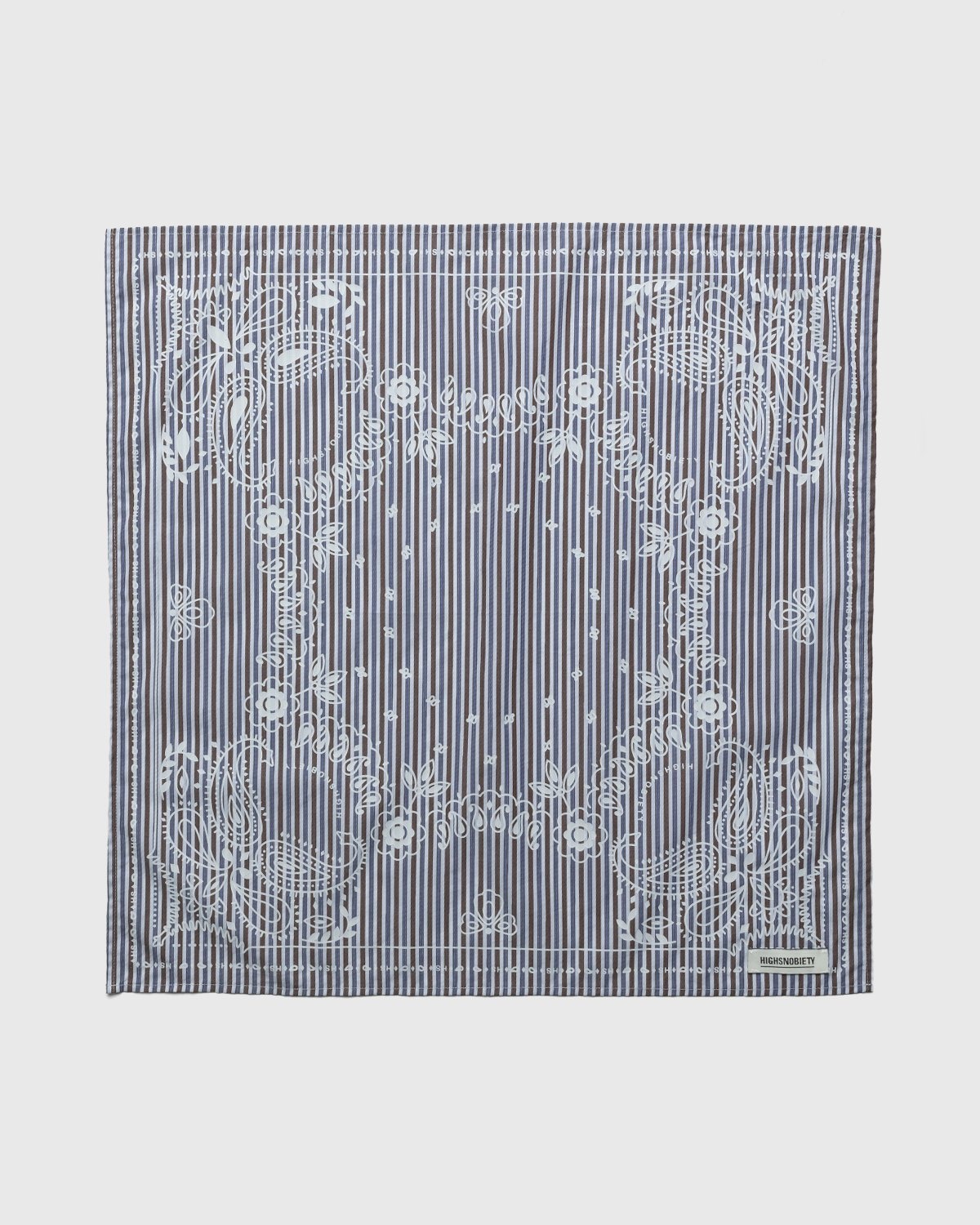 Highsnobiety – Shirting Bandana Brown - Scarves - Brown - Image 2