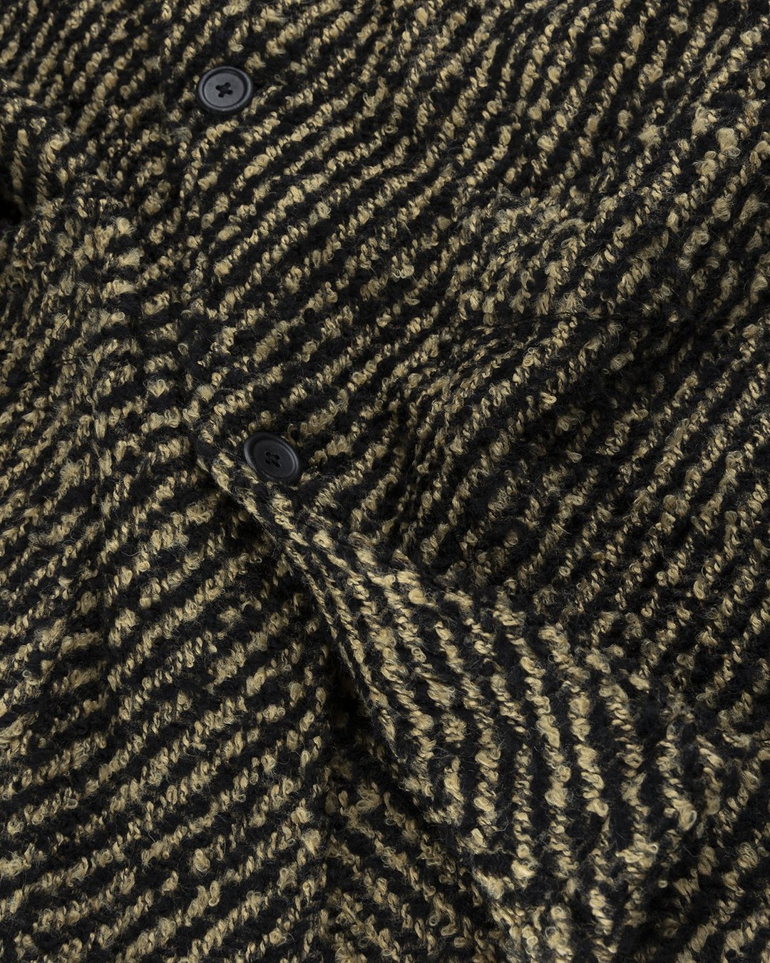 Our Legacy – Archive Box Jacket Black Beige Cigar Stripe - Outerwear - Beige - Image 4
