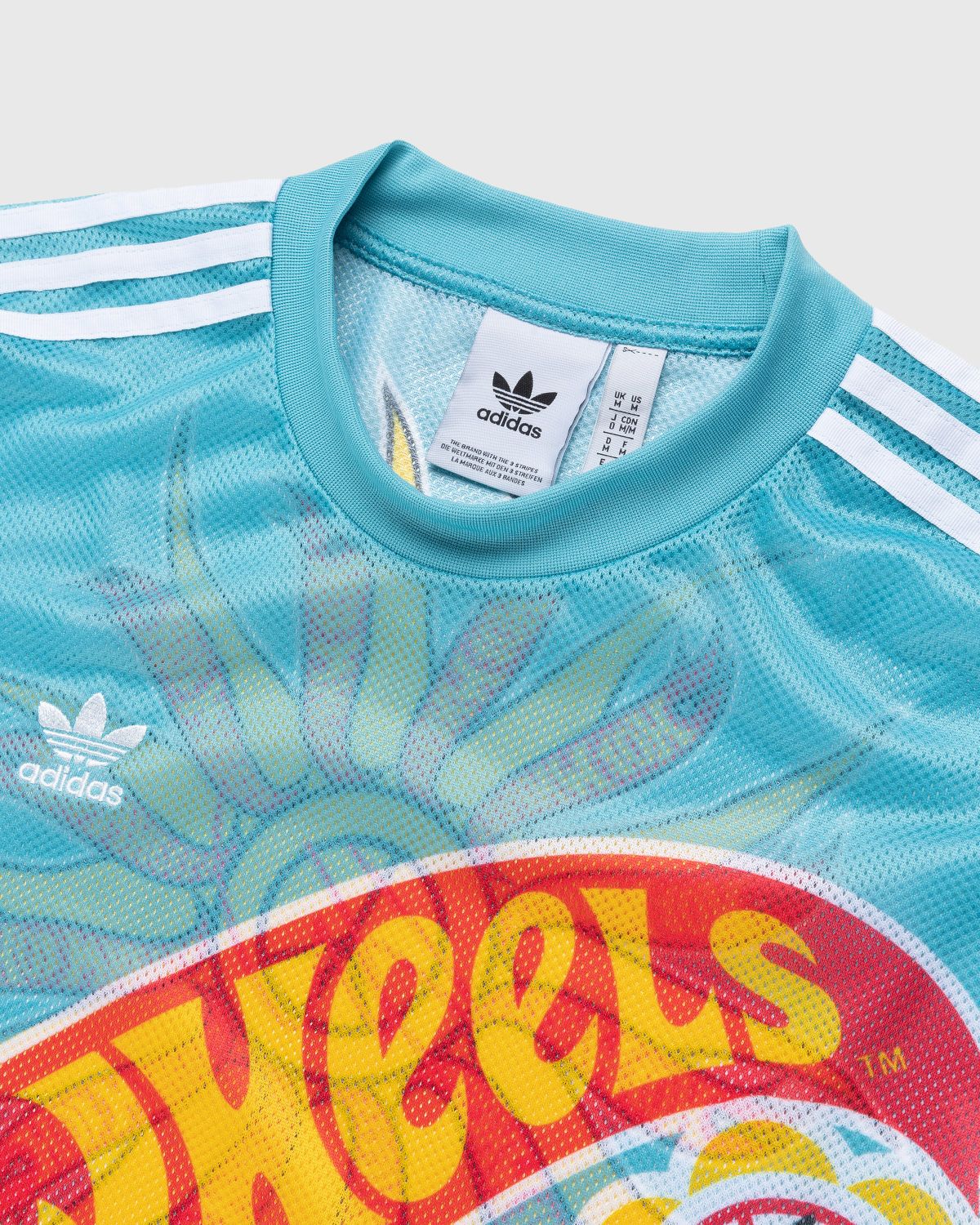 Adidas – Sean Wotherspoon x Hot Wheels Mesh Longsleeve Blue - Longsleeves - Blue - Image 4