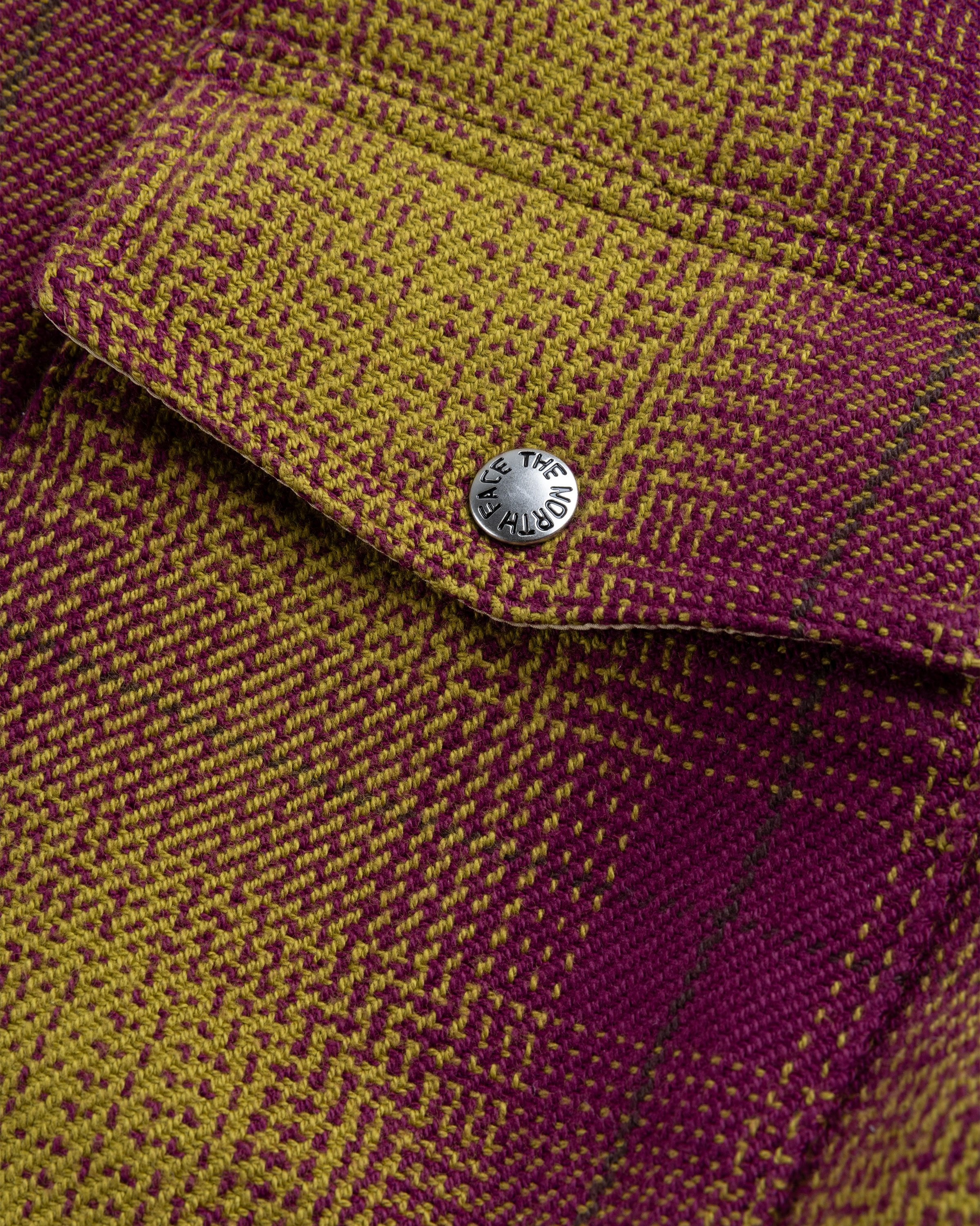 The North Face – Valley Twill Utility Shacket Large Halfdome Shadow Plaid - Shirts - Red - Image 7