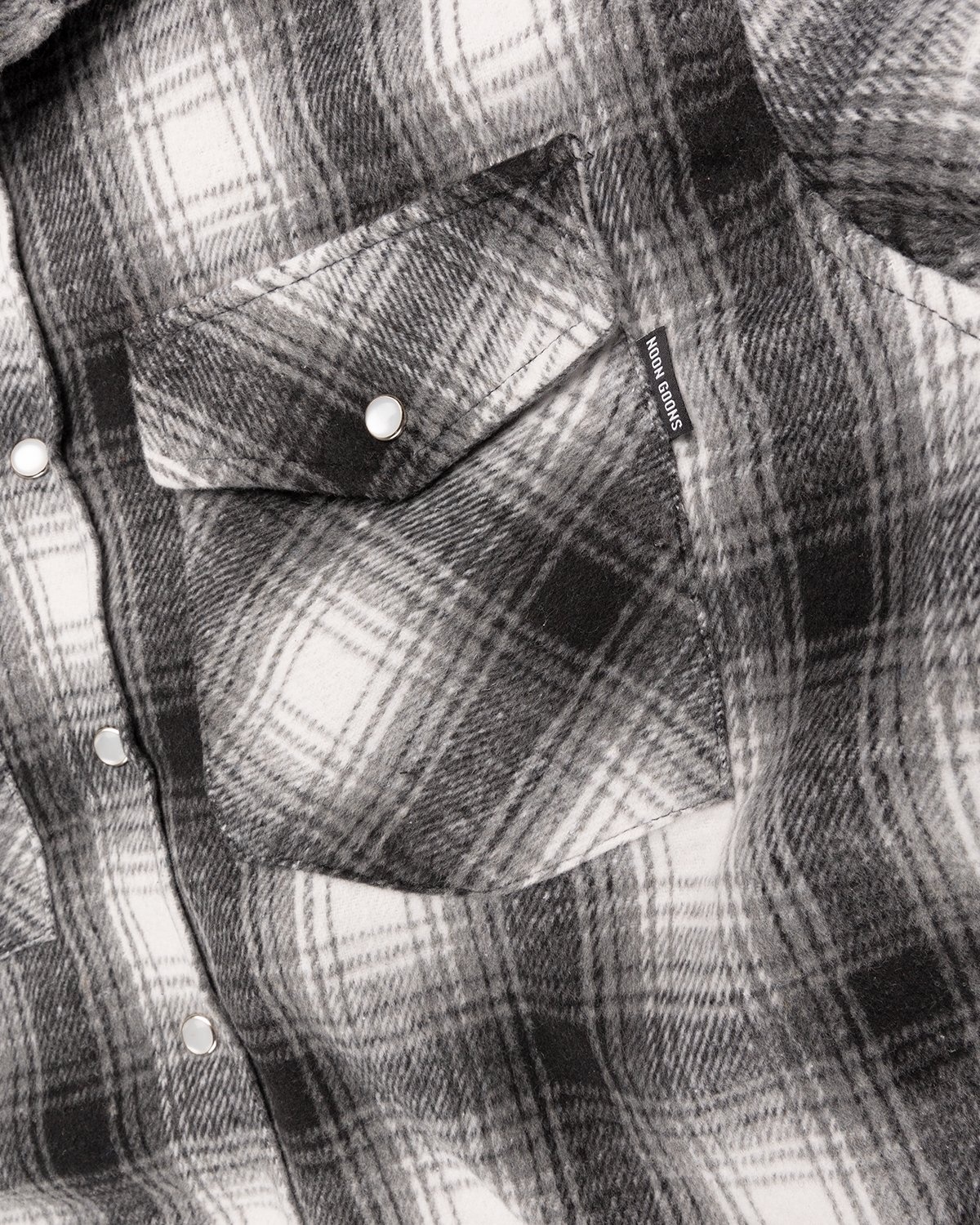 Noon Goons – Tahoe Quilted Flannel Grey - Outerwear - Grey - Image 4