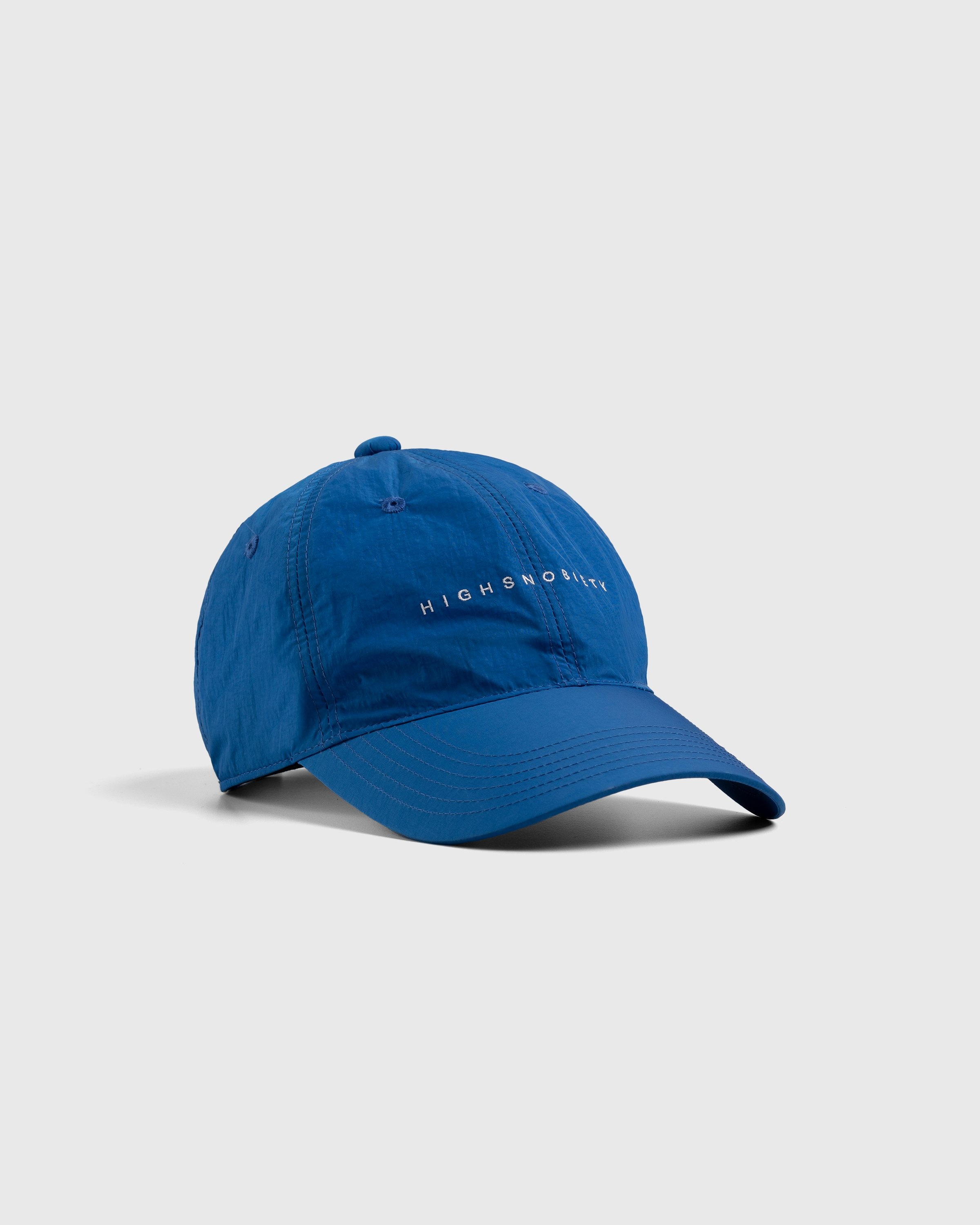 Highsnobiety – Nylon Ball Cap Cobalt Blue - Caps - Blue - Image 1