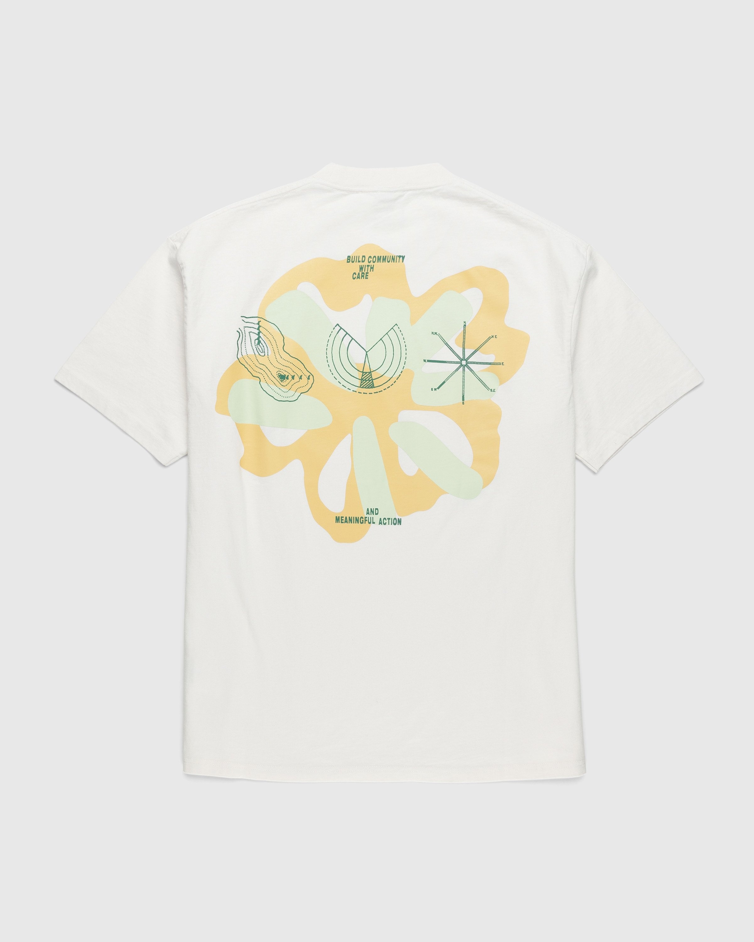 Highsnobiety – Upcycled Eggshell Jersey - T-Shirts - Beige - Image 1